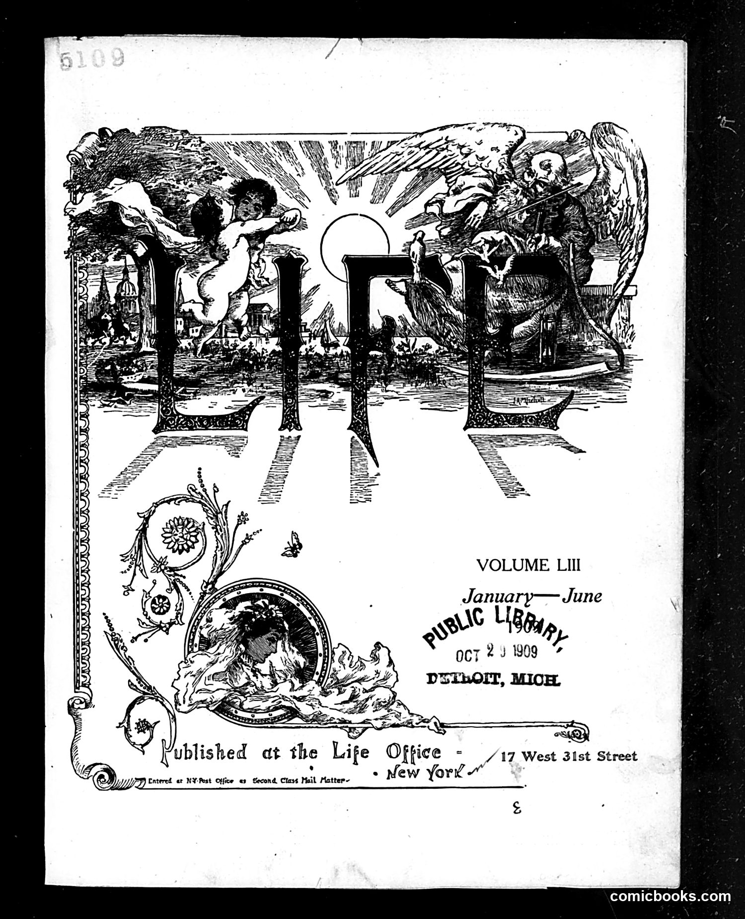 Life — 1909 — page 1: Life, 1909