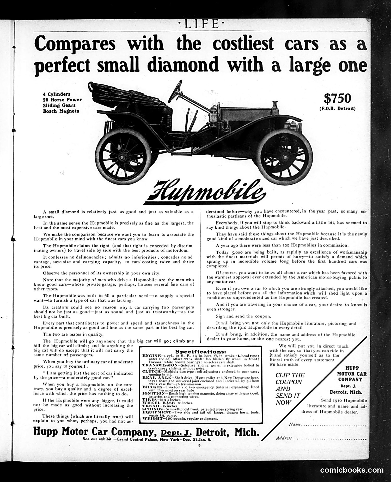 Life — January 6, 1910 — page 9: Life, 1910-01-06