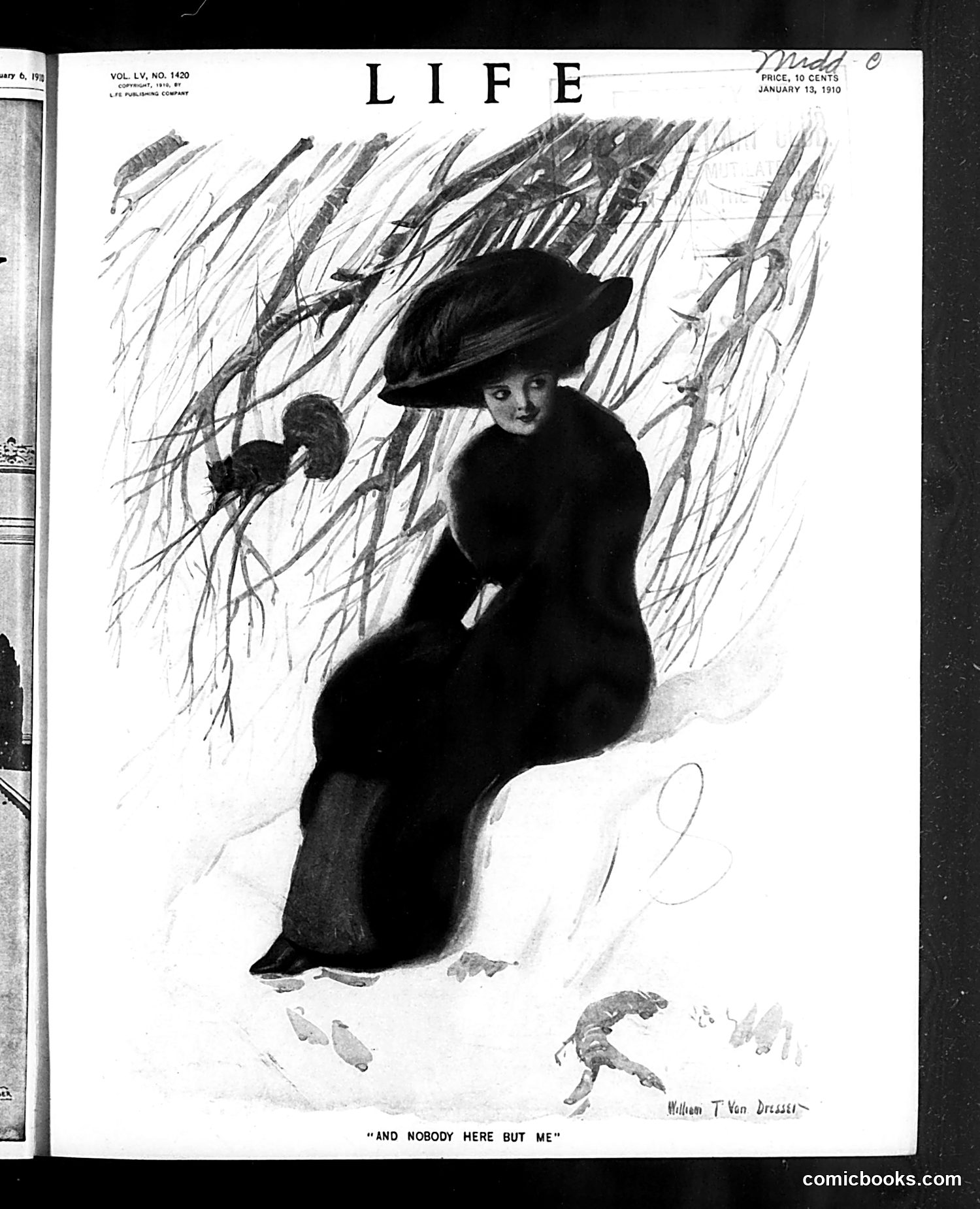 Life — January 13, 1910 — page 1: Life, 1910-01-13