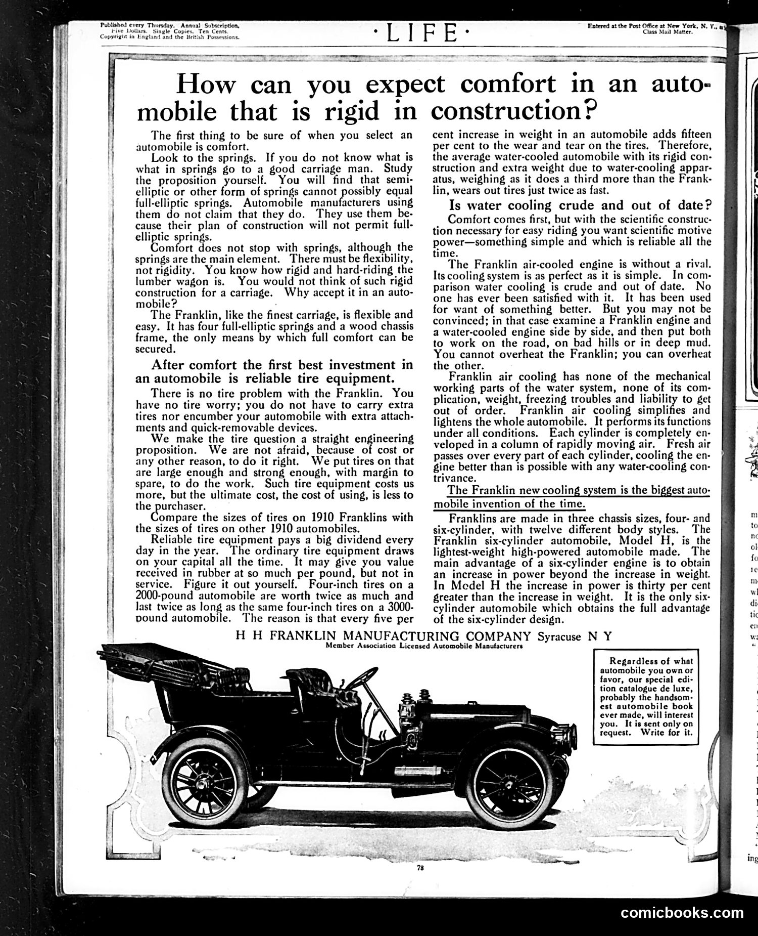 Life — January 13, 1910 — page 2: Life, 1910-01-13