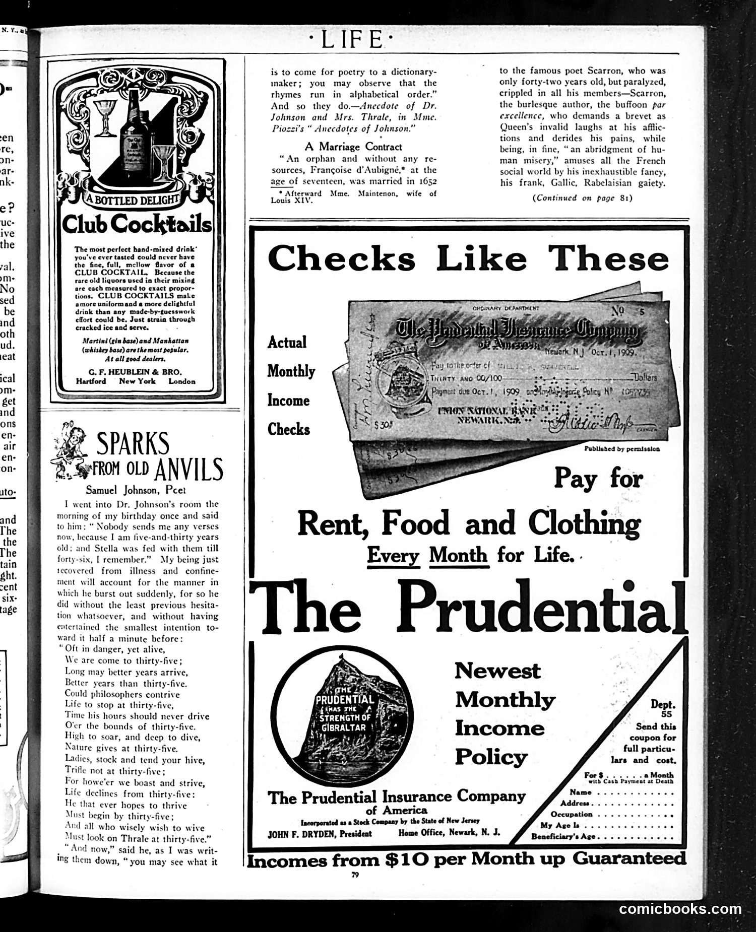 Life — January 13, 1910 — page 3: Life, 1910-01-13