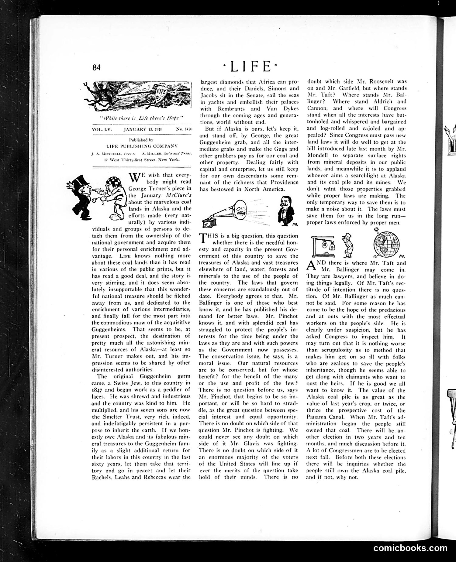 Life — January 13, 1910 — page 8: Life, 1910-01-13