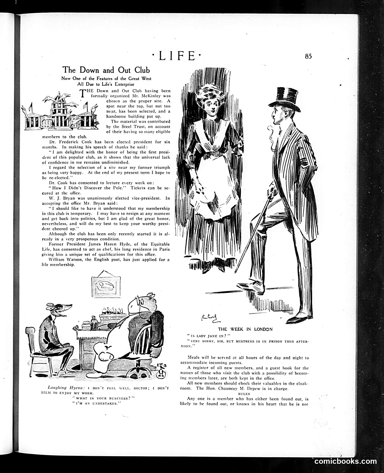 Life — January 13, 1910 — page 9: Life, 1910-01-13