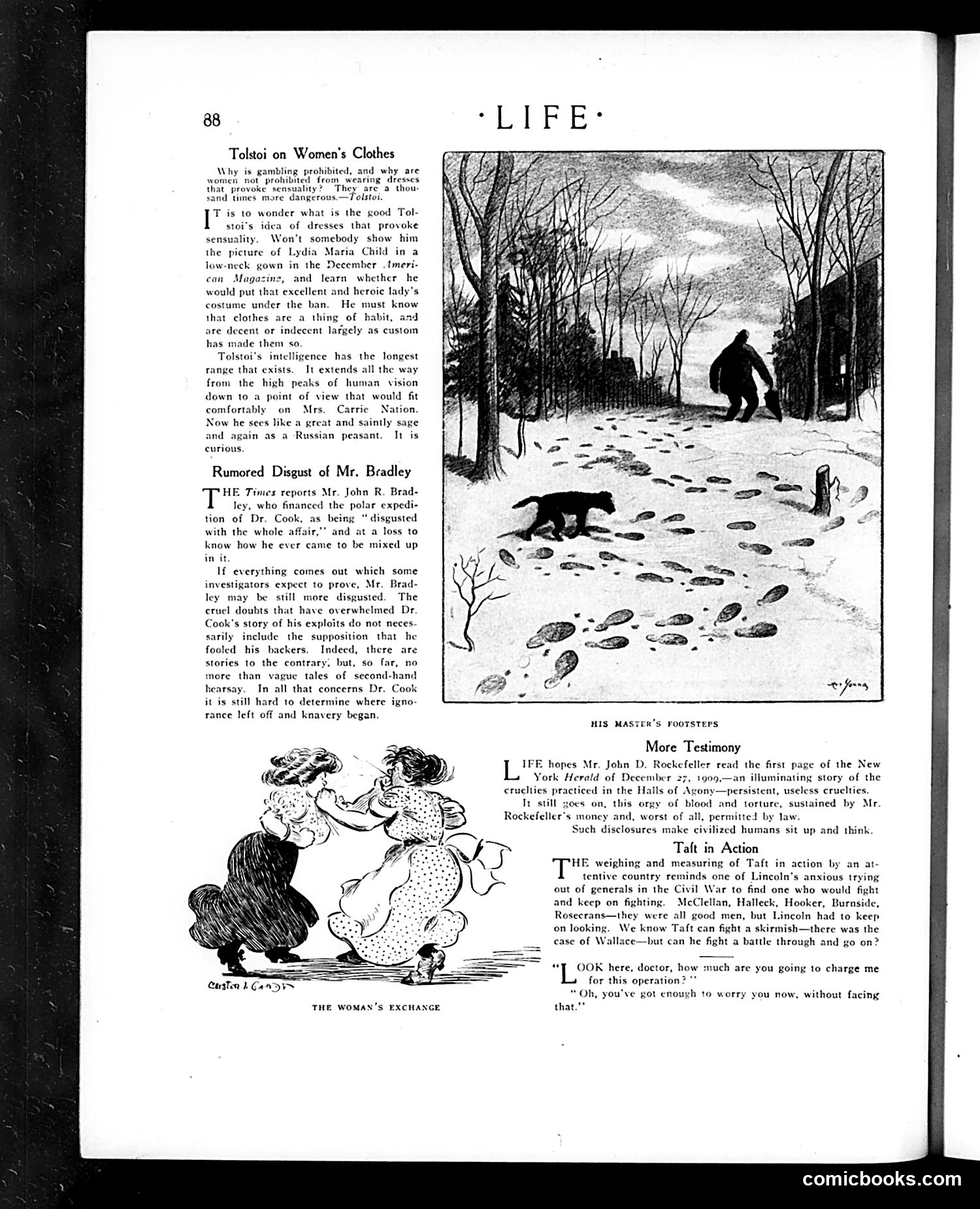 Life — January 13, 1910 — page 12: Life, 1910-01-13