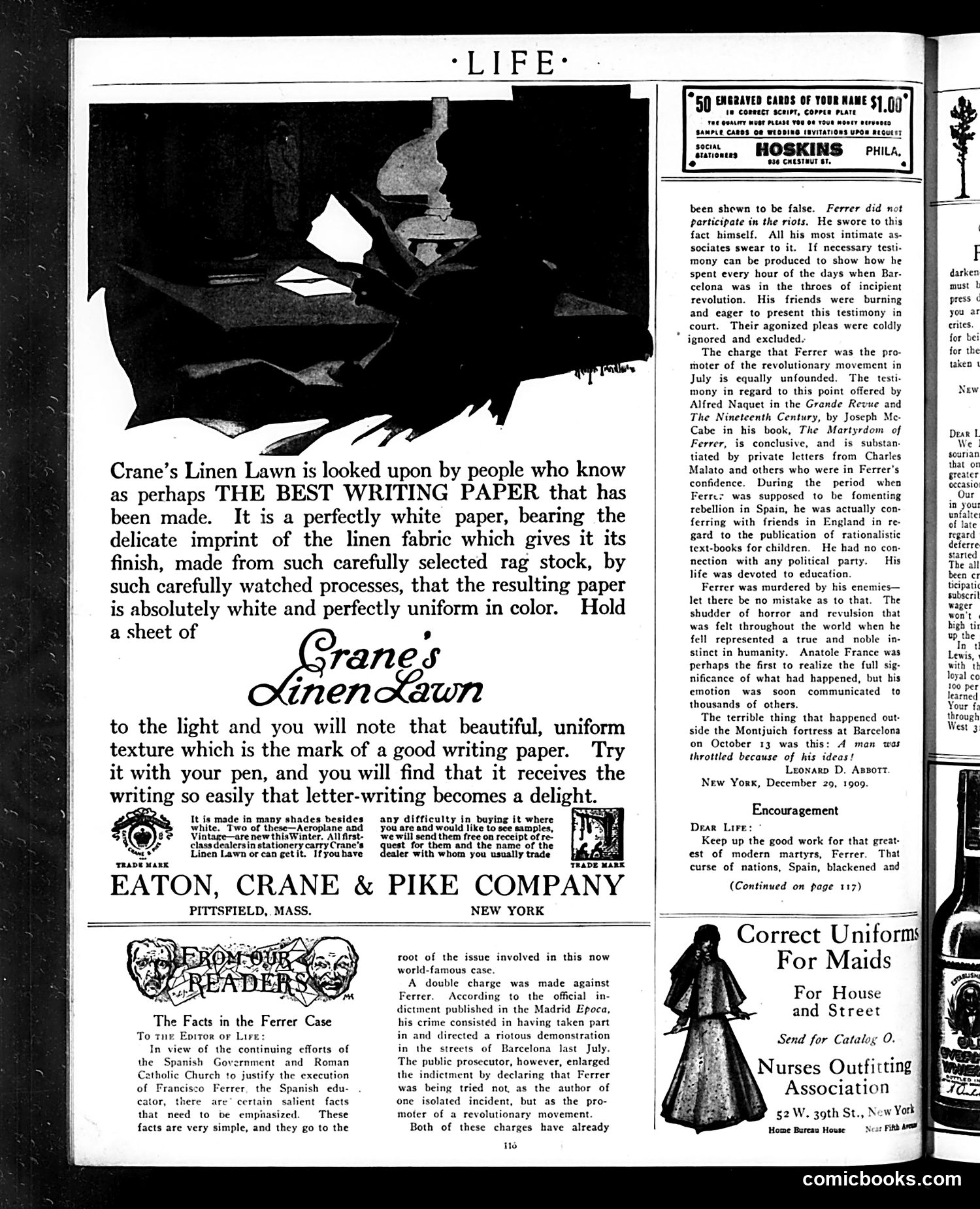 Life — January 20, 1910 — page 4: Life, 1910-01-20