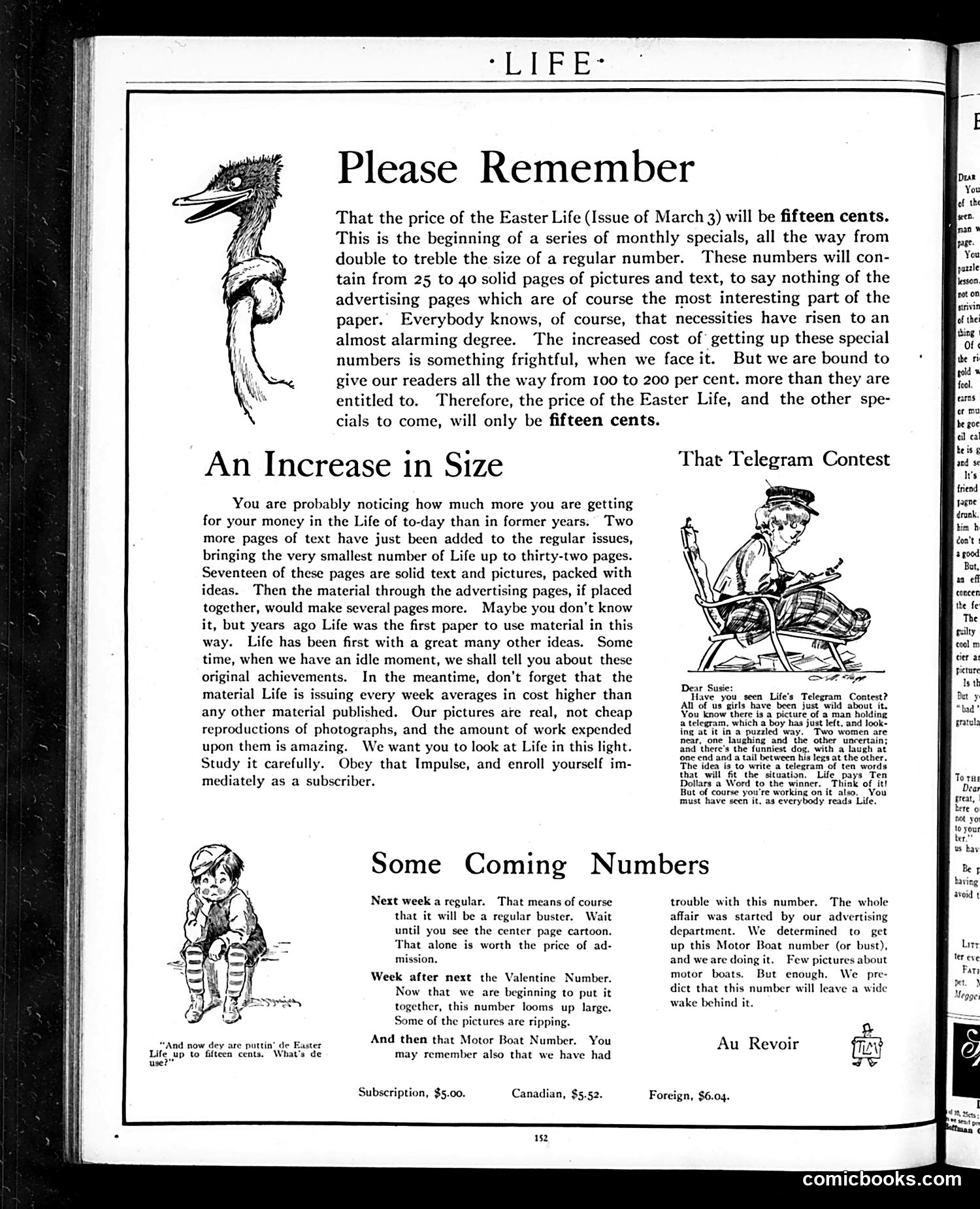 Life — January 27, 1910 — page 4: Life, 1910-01-27
