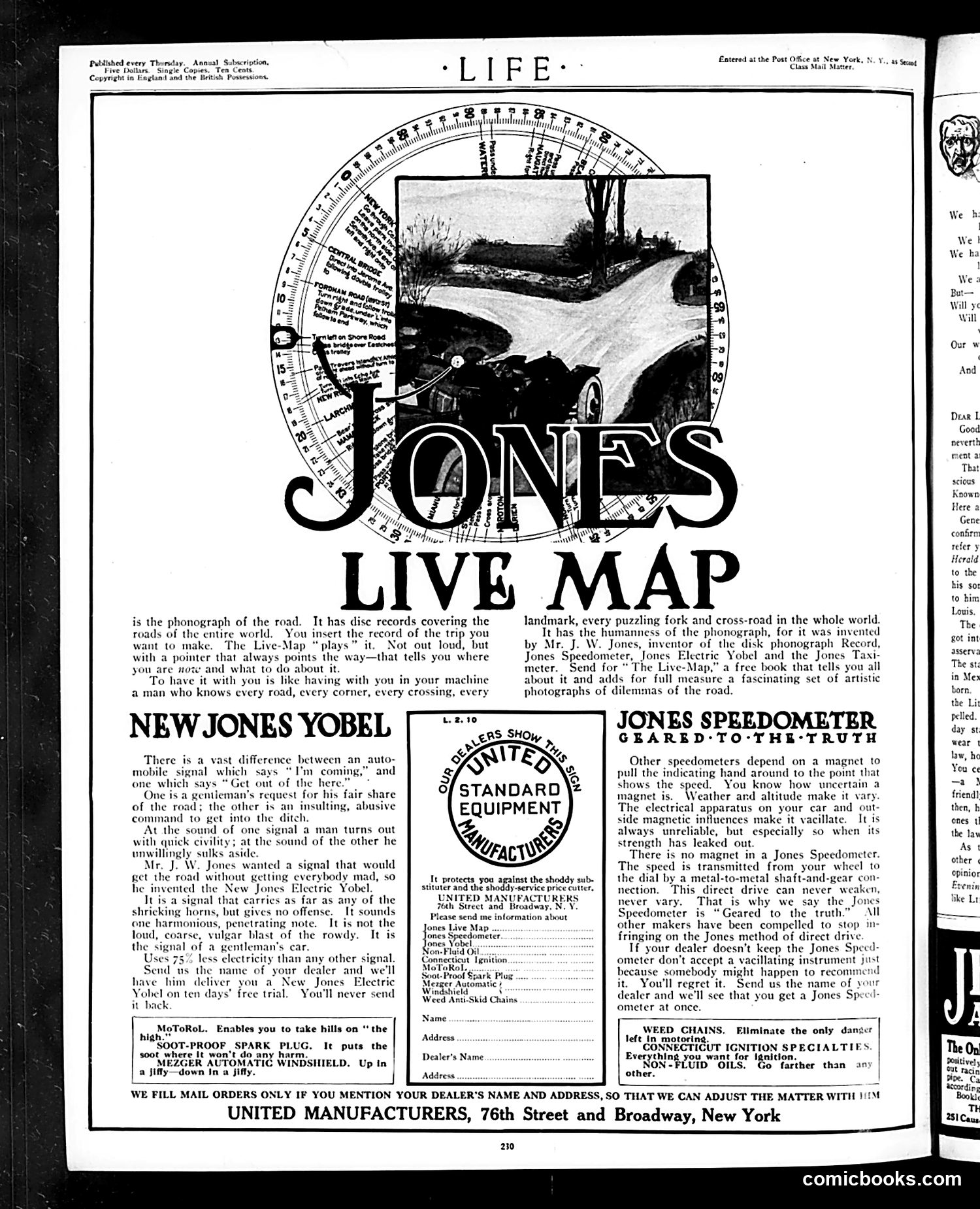 Life — February 10, 1910 — page 2: Life, 1910-02-10