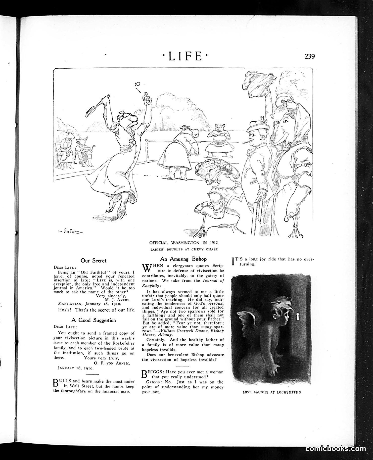 Life — February 10, 1910 — page 11: Life, 1910-02-10