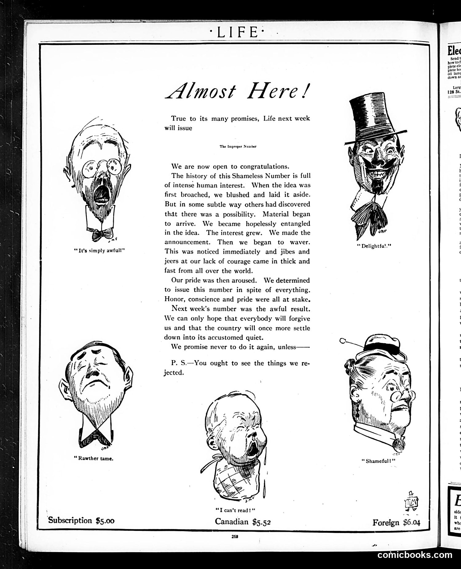 Life — February 17, 1910 — page 4: Life, 1910-02-17