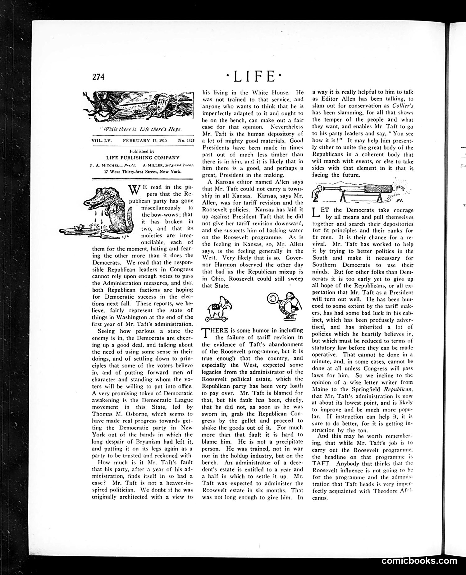 Life — February 17, 1910 — page 10: Life, 1910-02-17