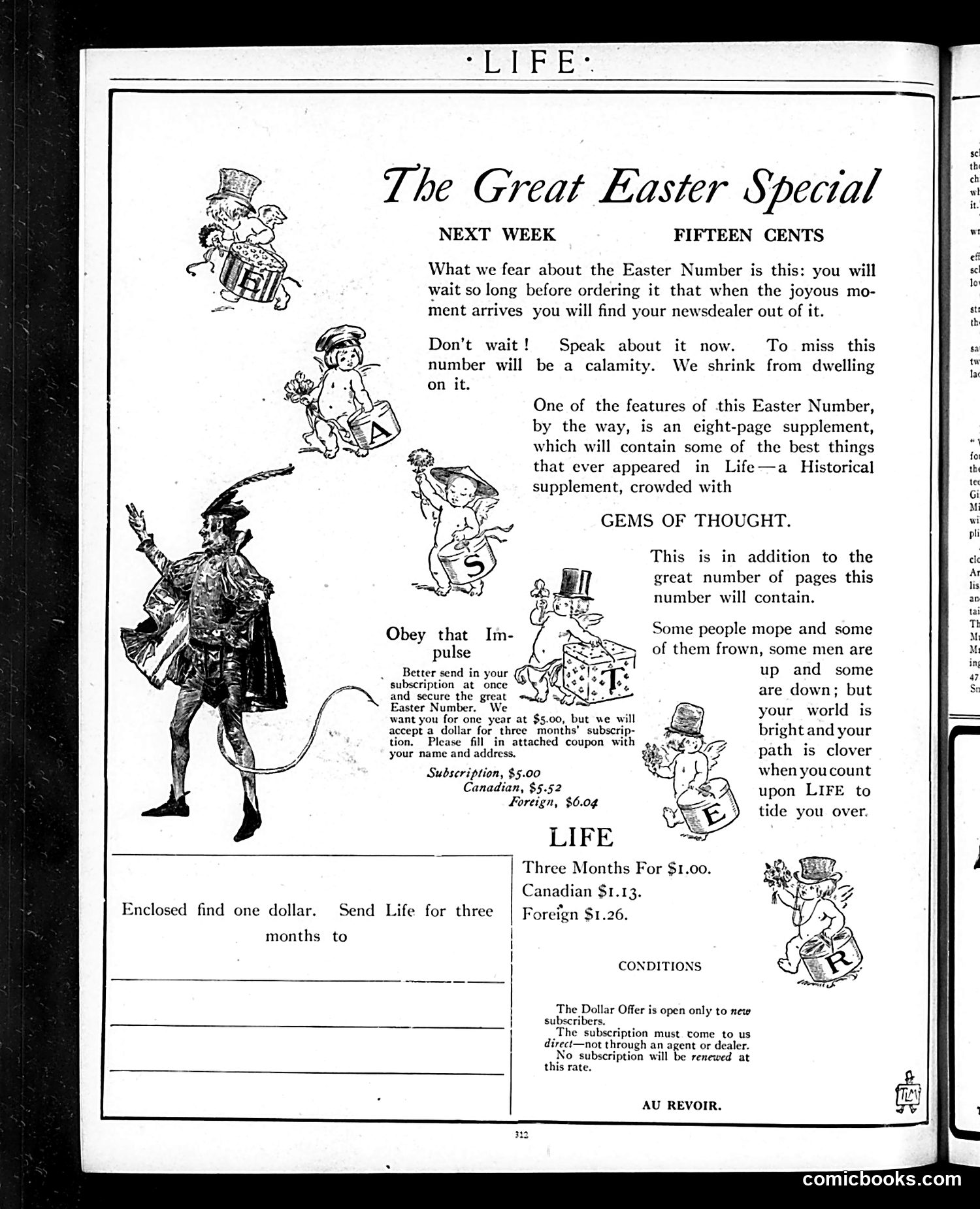 Life — February 24, 1910 — page 4: Life, 1910-02-24