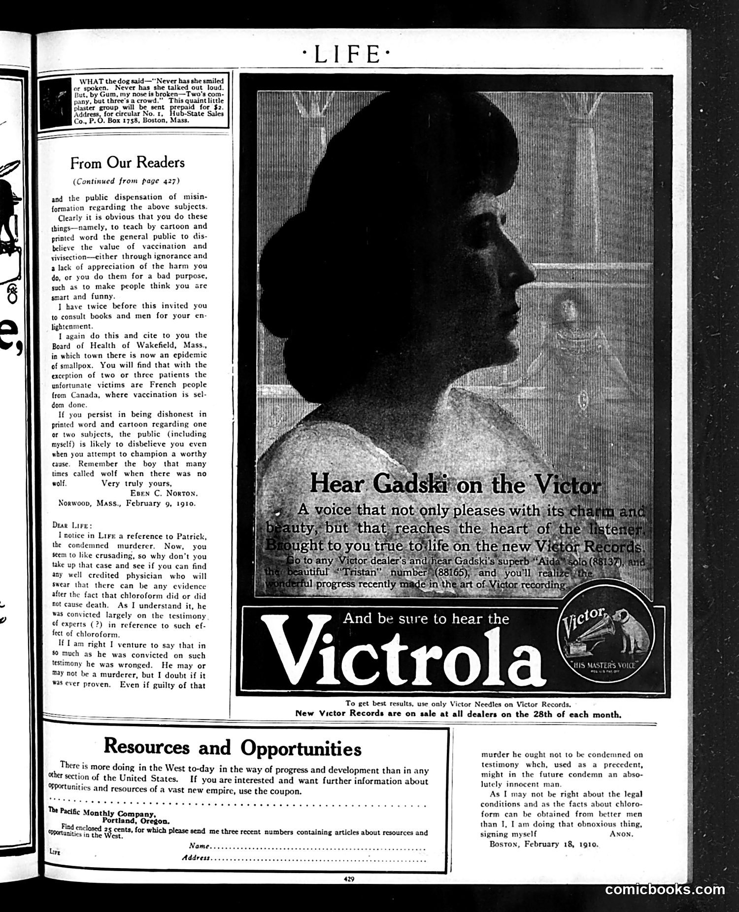 Life — March 10, 1910 — page 5: Life, 1910-03-10