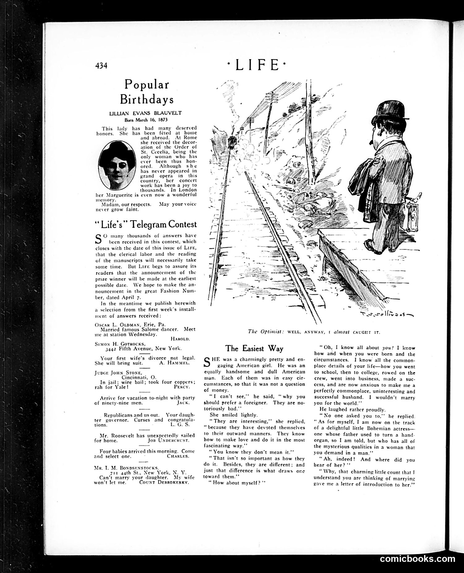 Life — March 10, 1910 — page 10: Life, 1910-03-10
