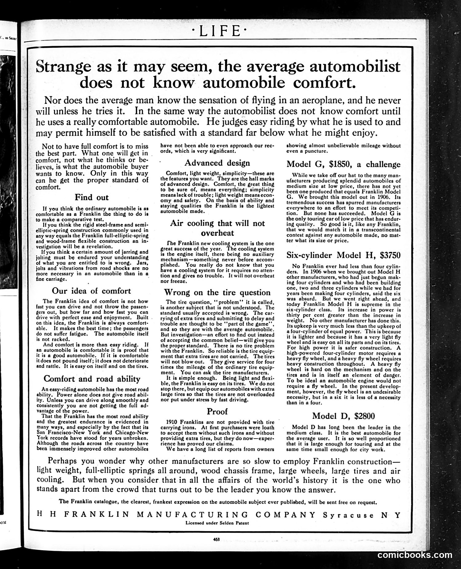 Life — March 17, 1910 — page 3: Life, 1910-03-17