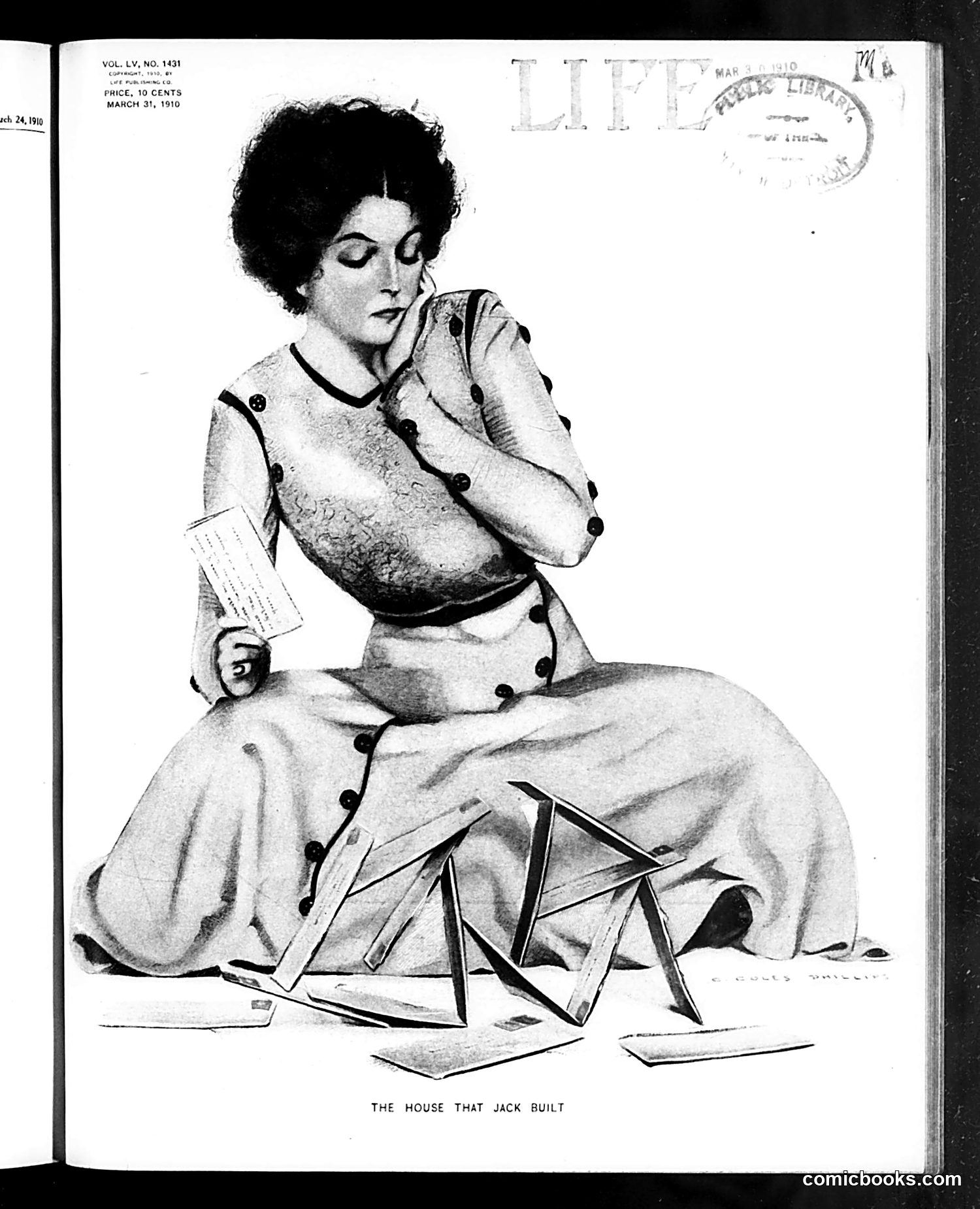 Life — March 31, 1910 — page 1: Life, 1910-03-31
