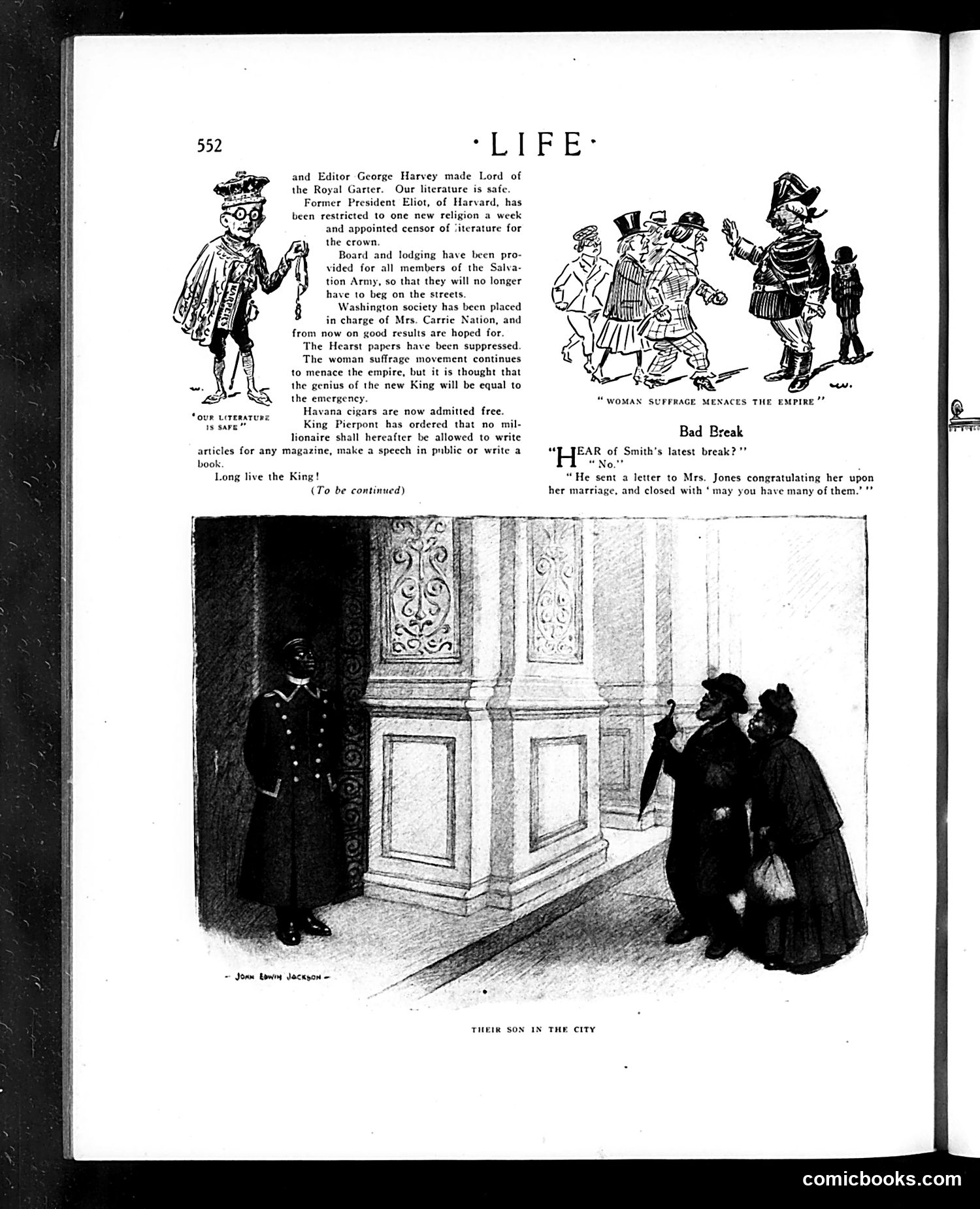 Life — March 31, 1910 — page 12: Life, 1910-03-31
