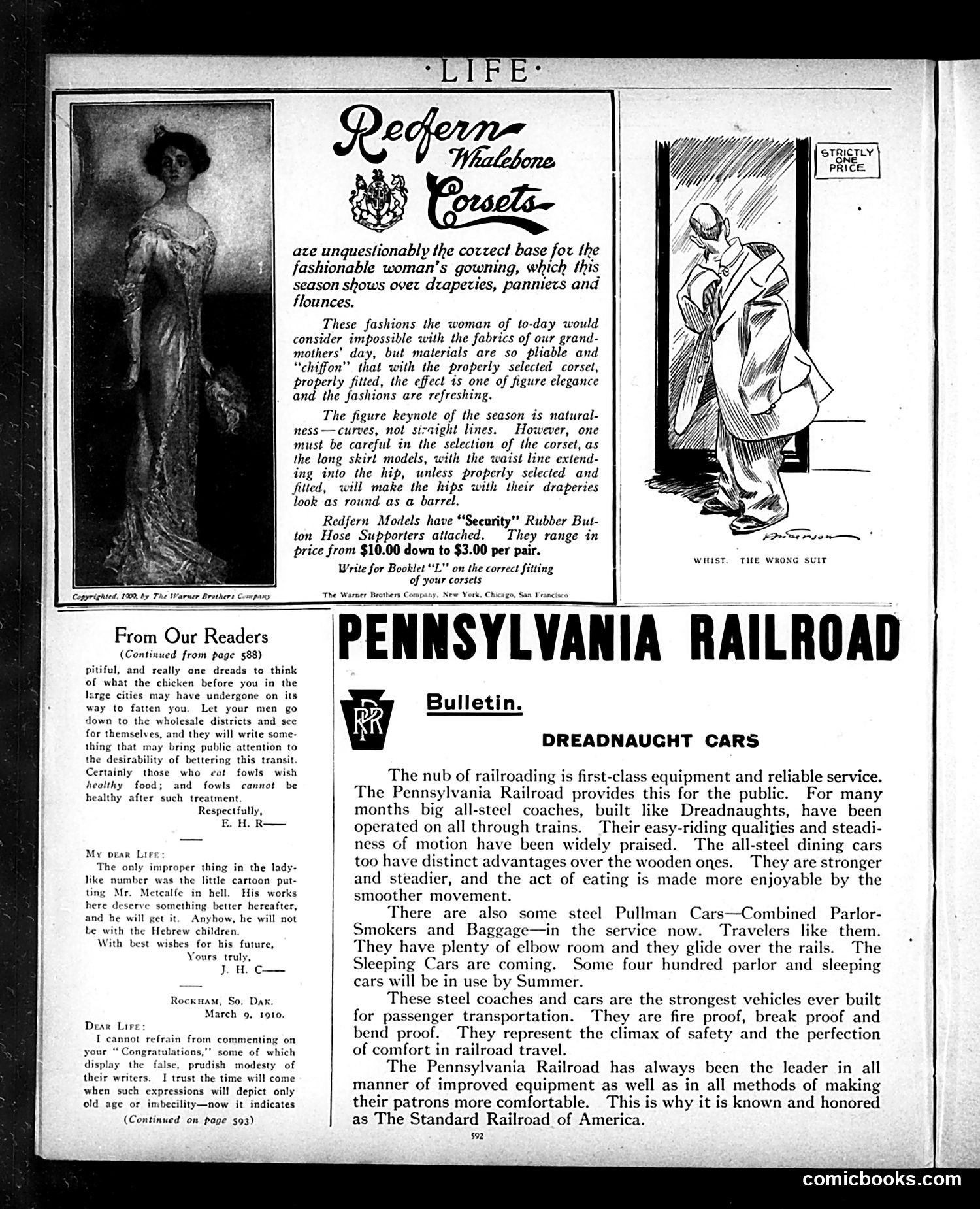 Life — April 7, 1910 — page 8: Life, 1910-04-07