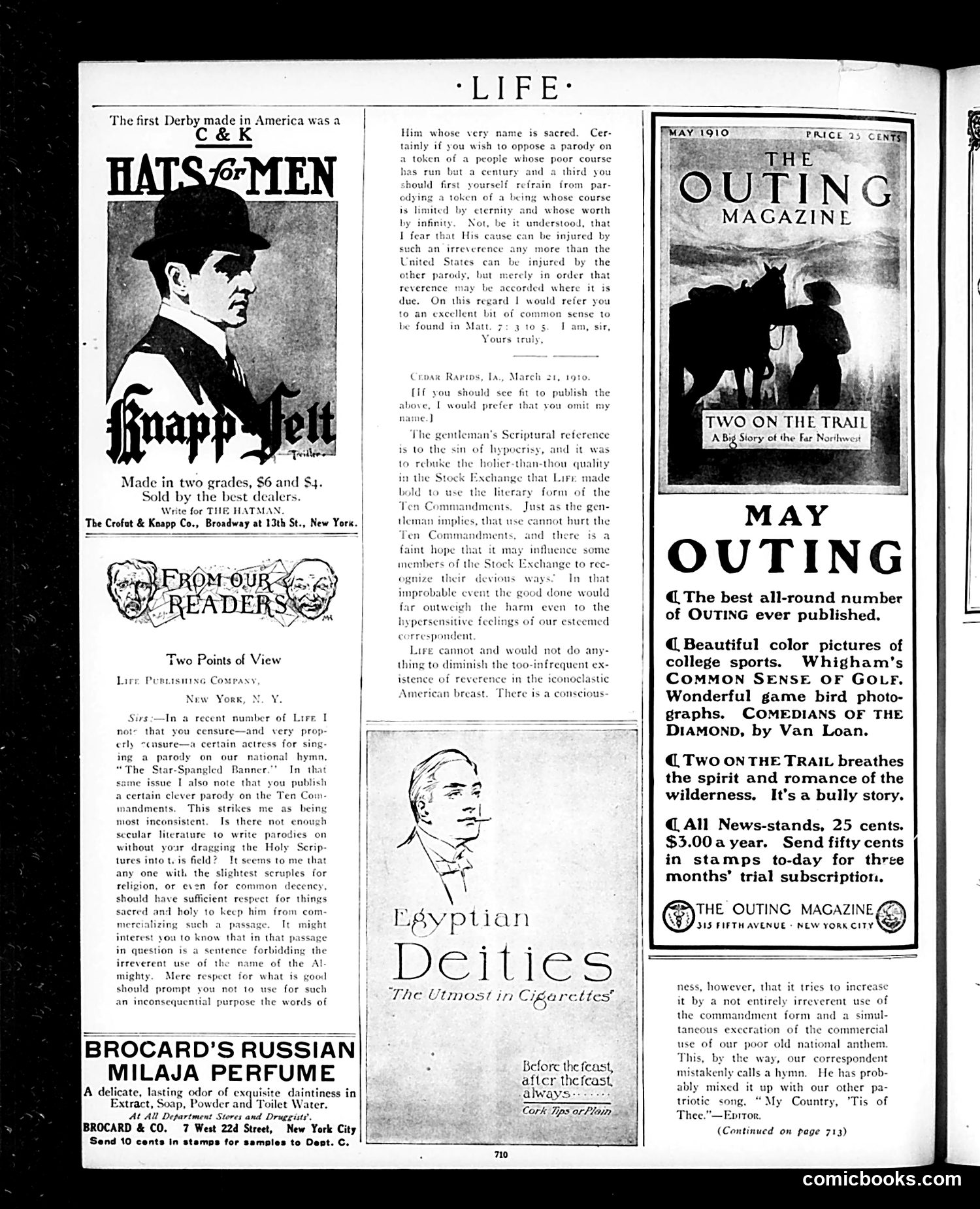 Life — April 21, 1910 — page 6: Life, 1910-04-21