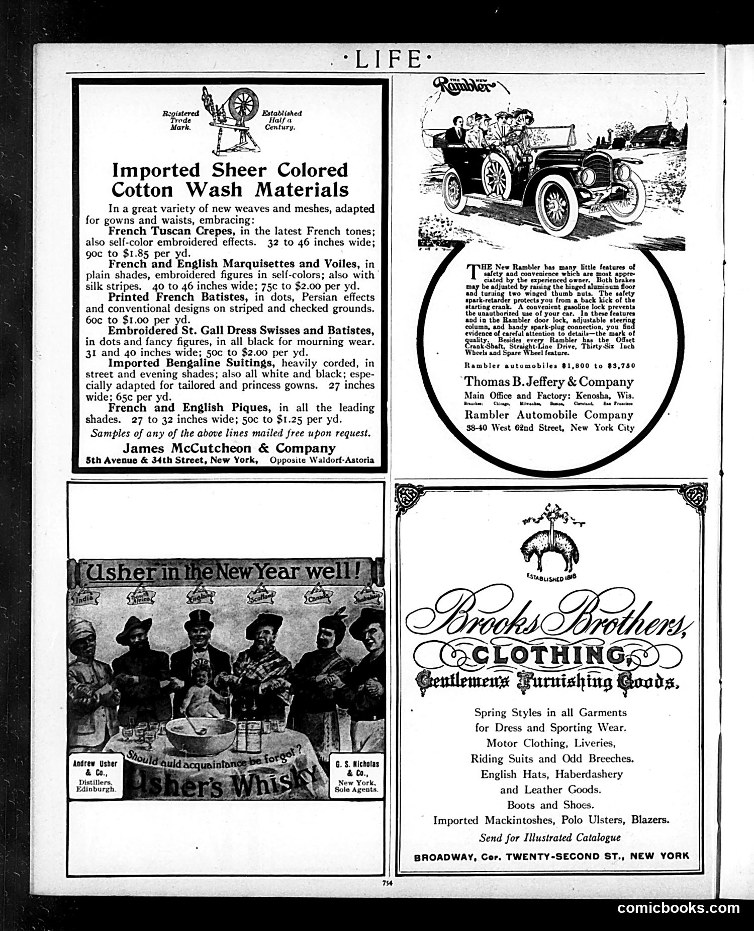 Life — April 28, 1910 — page 6: Life, 1910-04-28