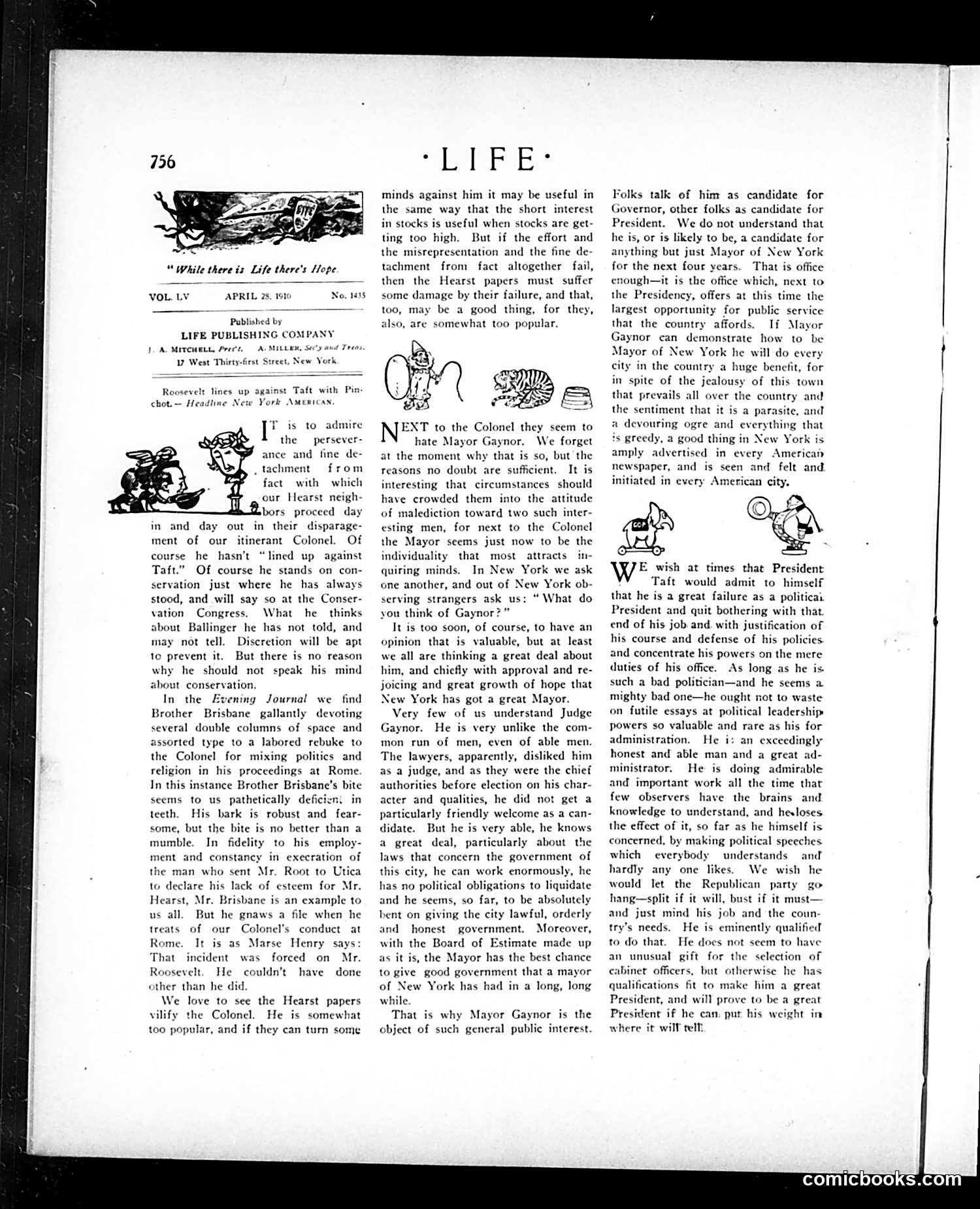 Life — April 28, 1910 — page 8: Life, 1910-04-28