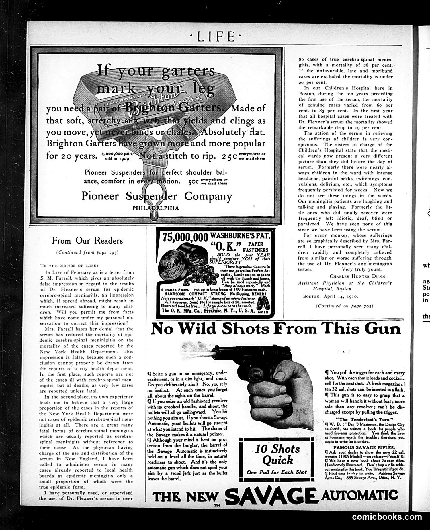 Life — May 5, 1910 — page 6: Life, 1910-05-05