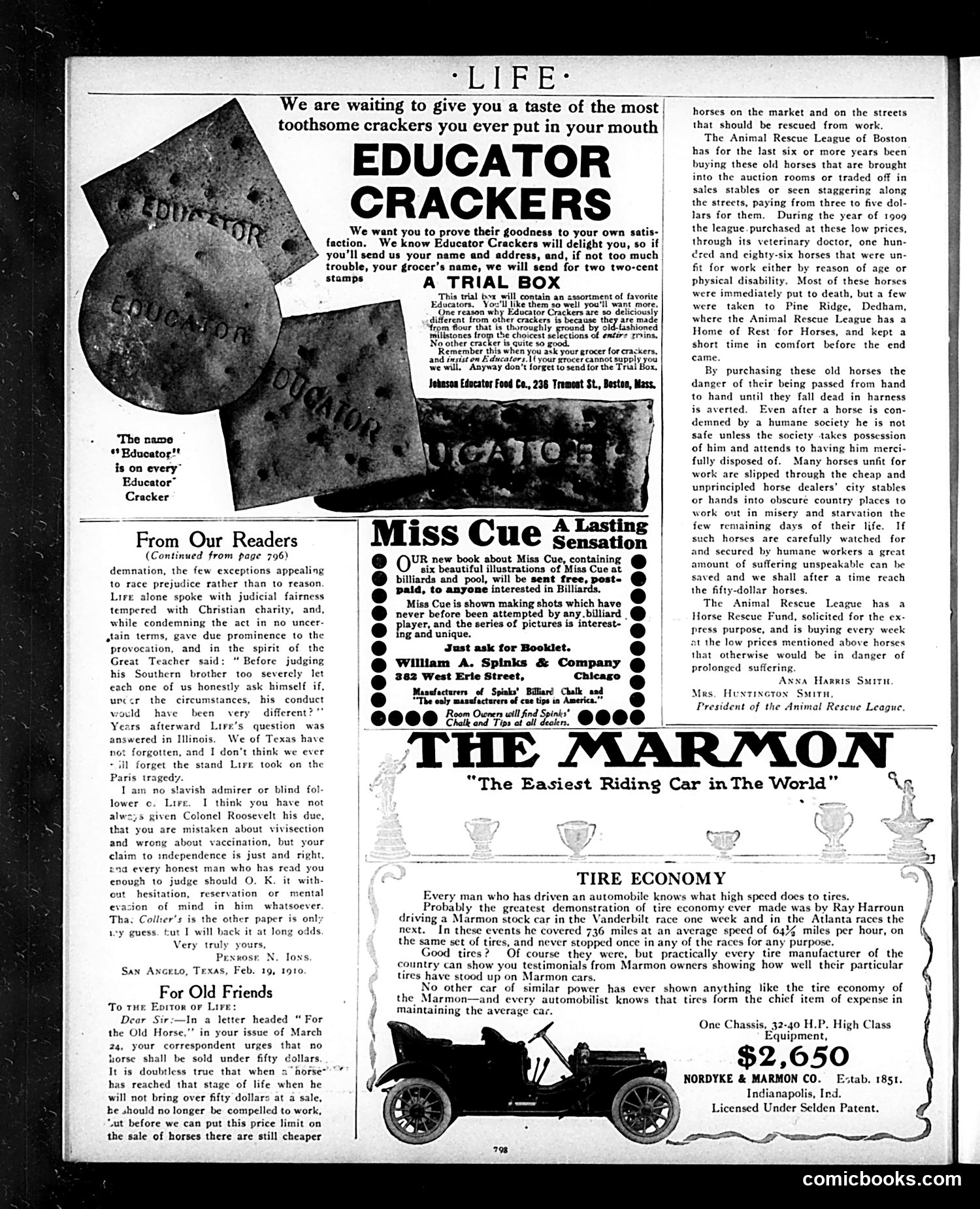 Life — May 5, 1910 — page 10: Life, 1910-05-05