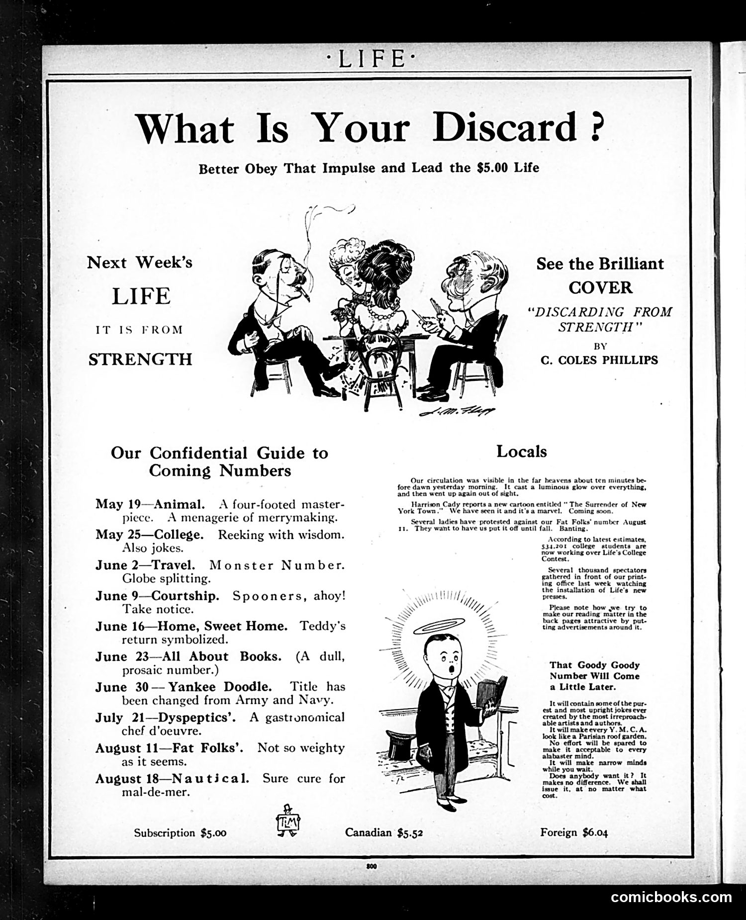 Life — May 5, 1910 — page 12: Life, 1910-05-05