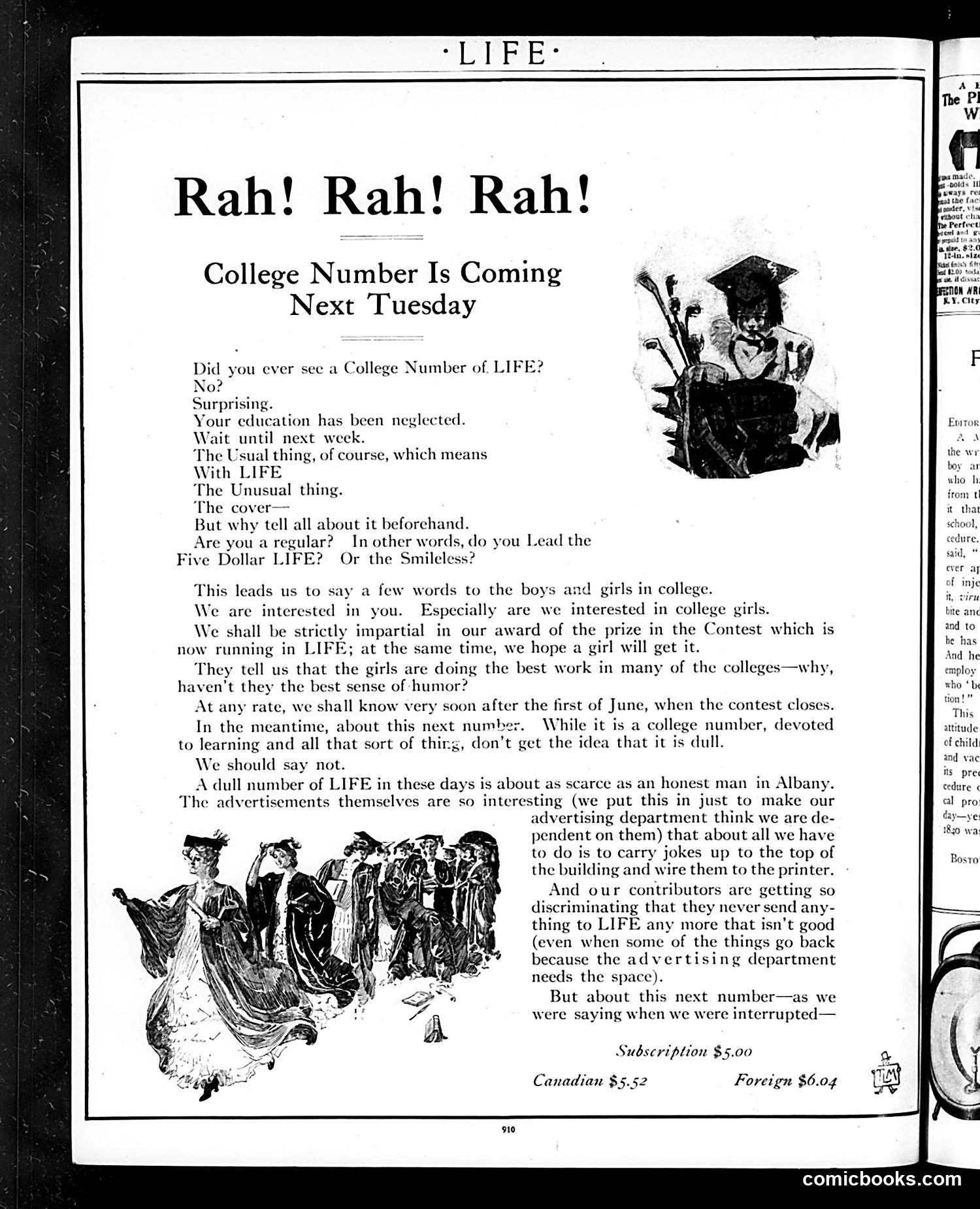 Life — May 19, 1910 — page 6: Life, 1910-05-19