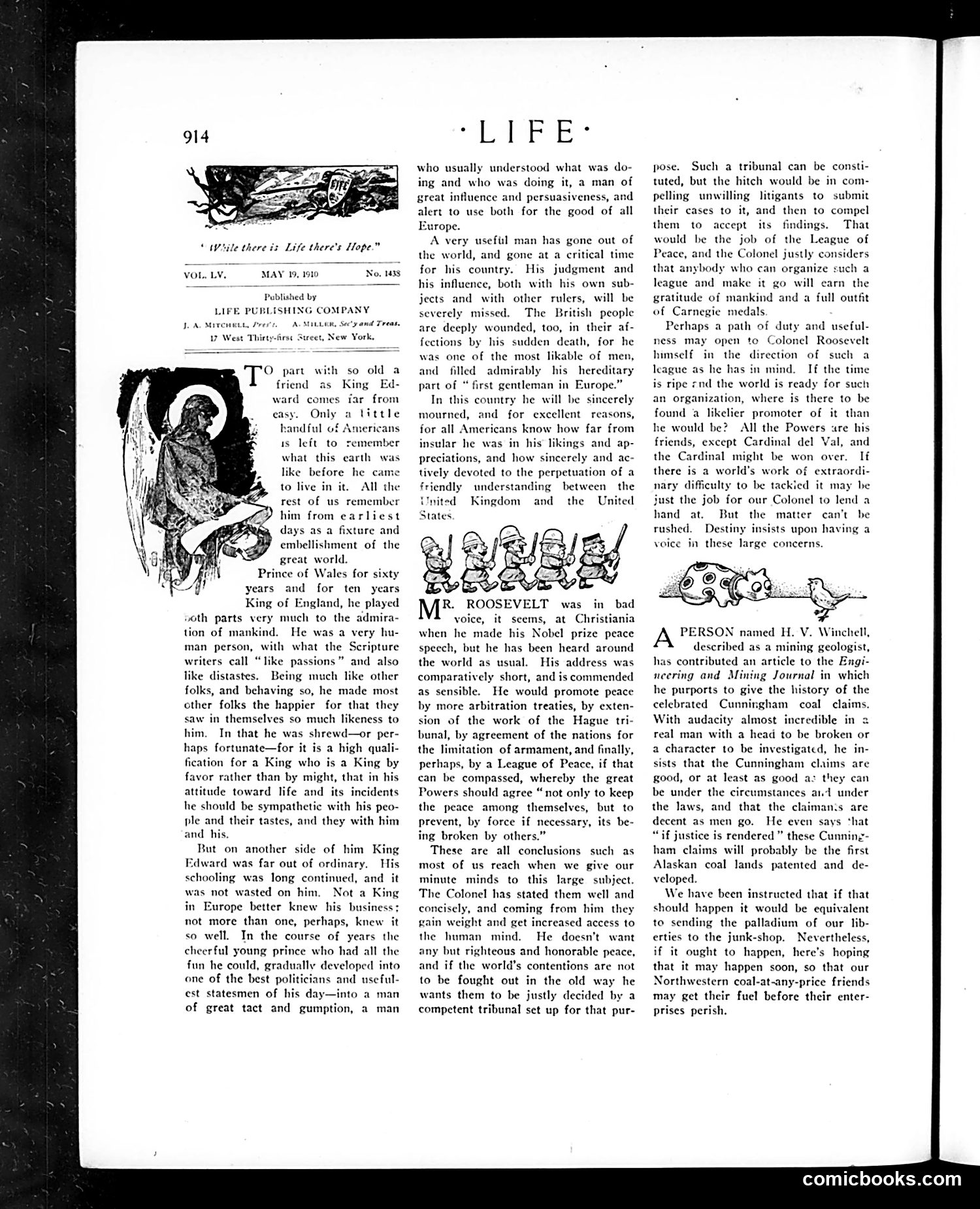 Life — May 19, 1910 — page 10: Life, 1910-05-19