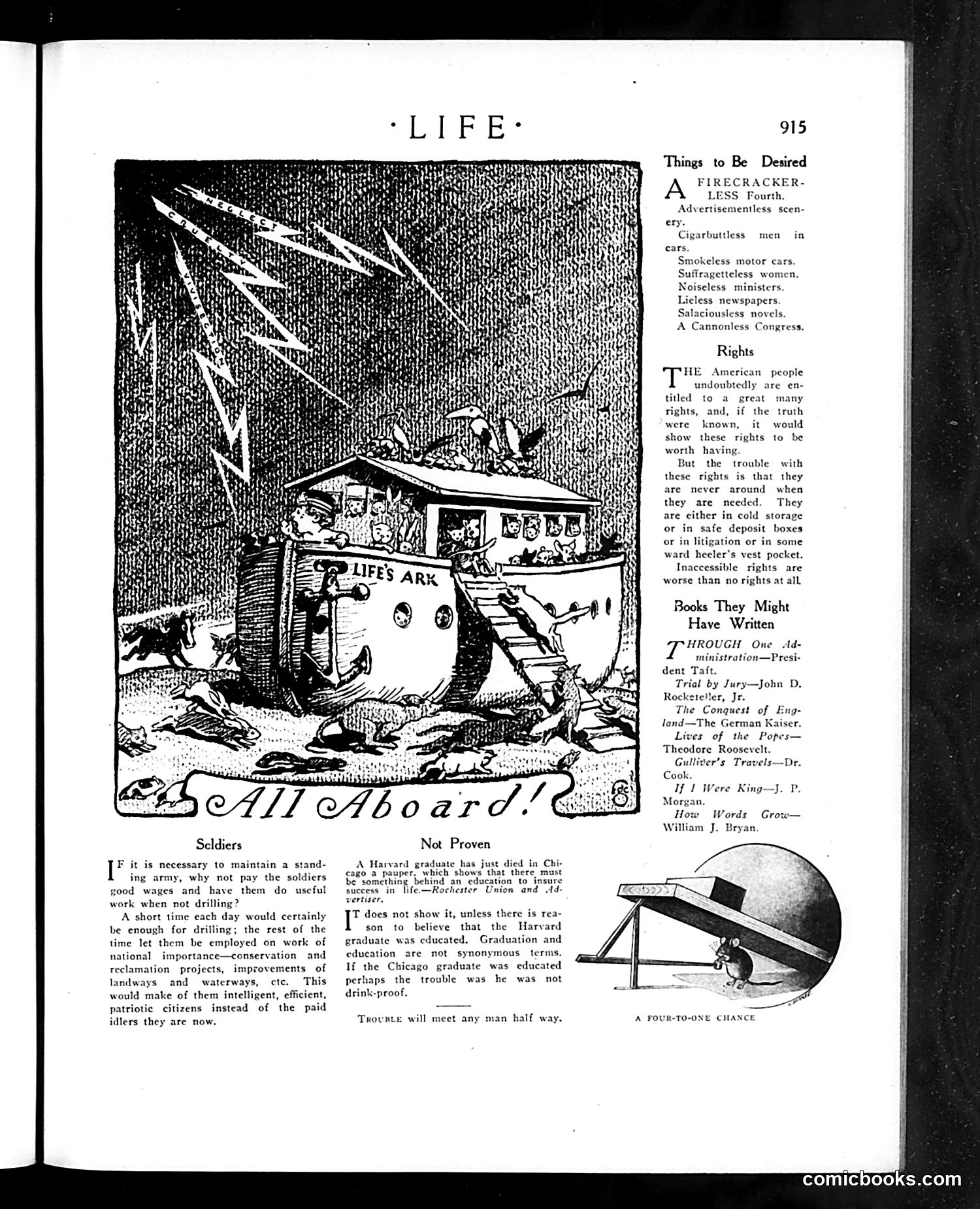Life — May 19, 1910 — page 11: Life, 1910-05-19