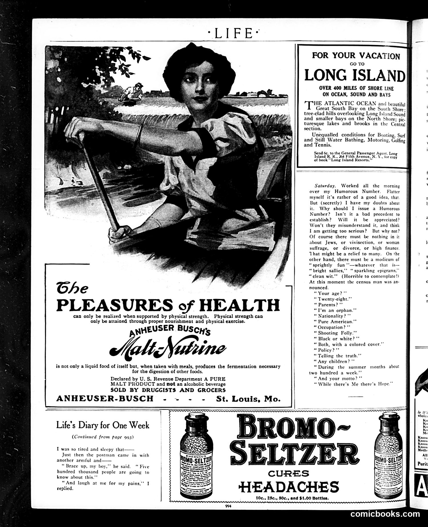 Life — June 2, 1910 — page 6: Life, 1910-06-02