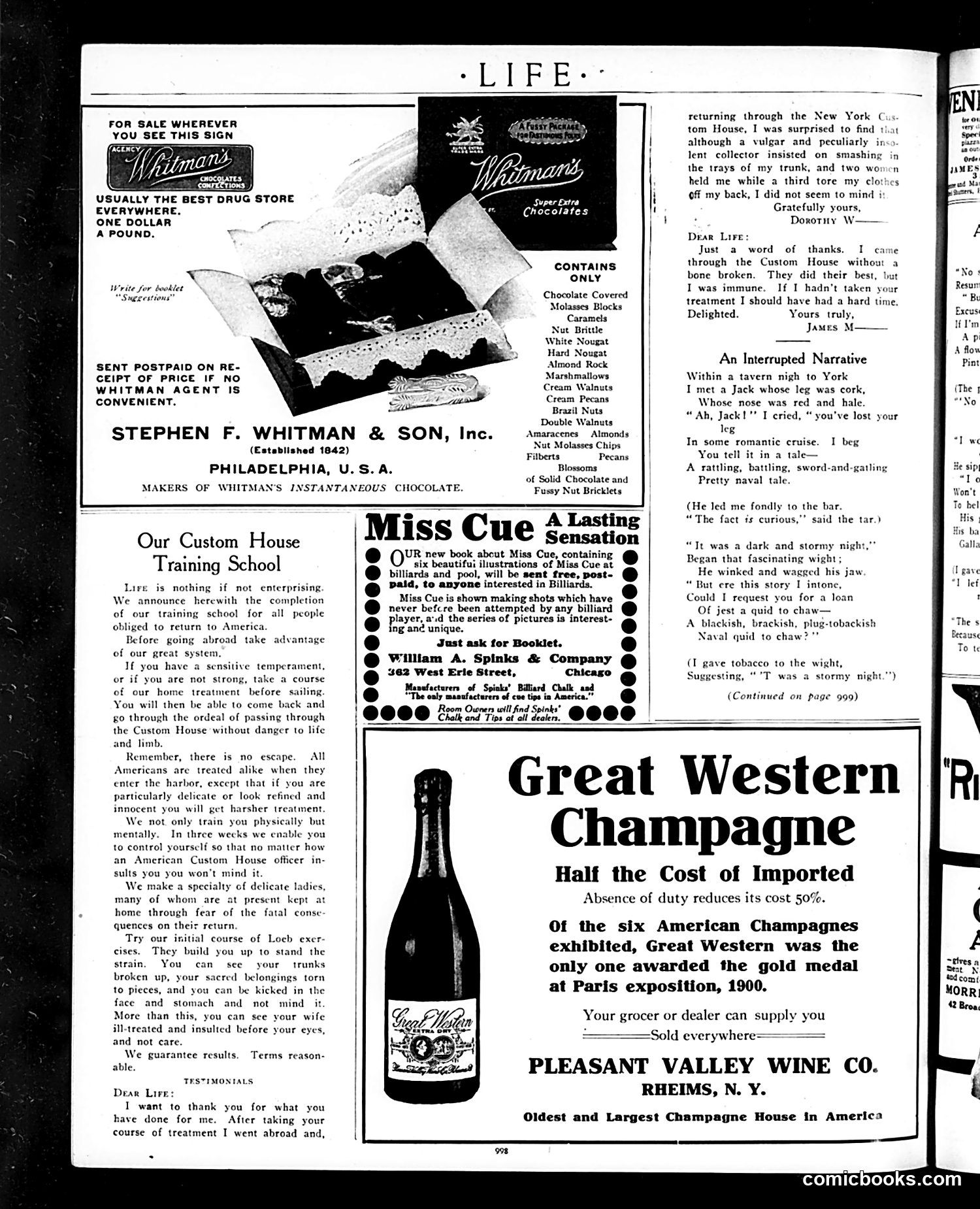 Life — June 2, 1910 — page 10: Life, 1910-06-02