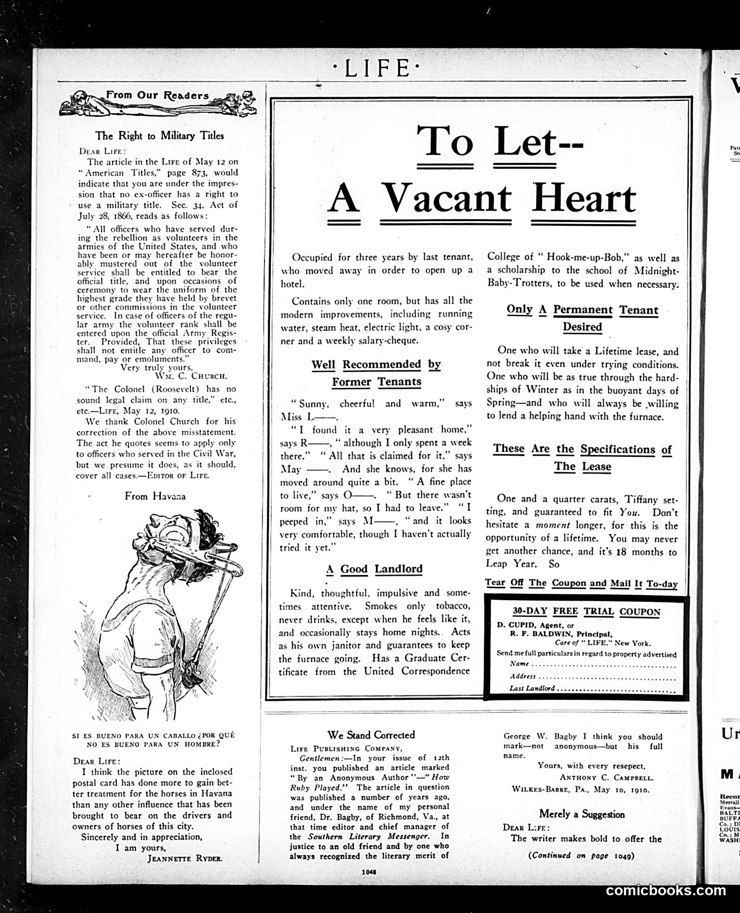 Life — June 9, 1910 — page 4: Life, 1910-06-09