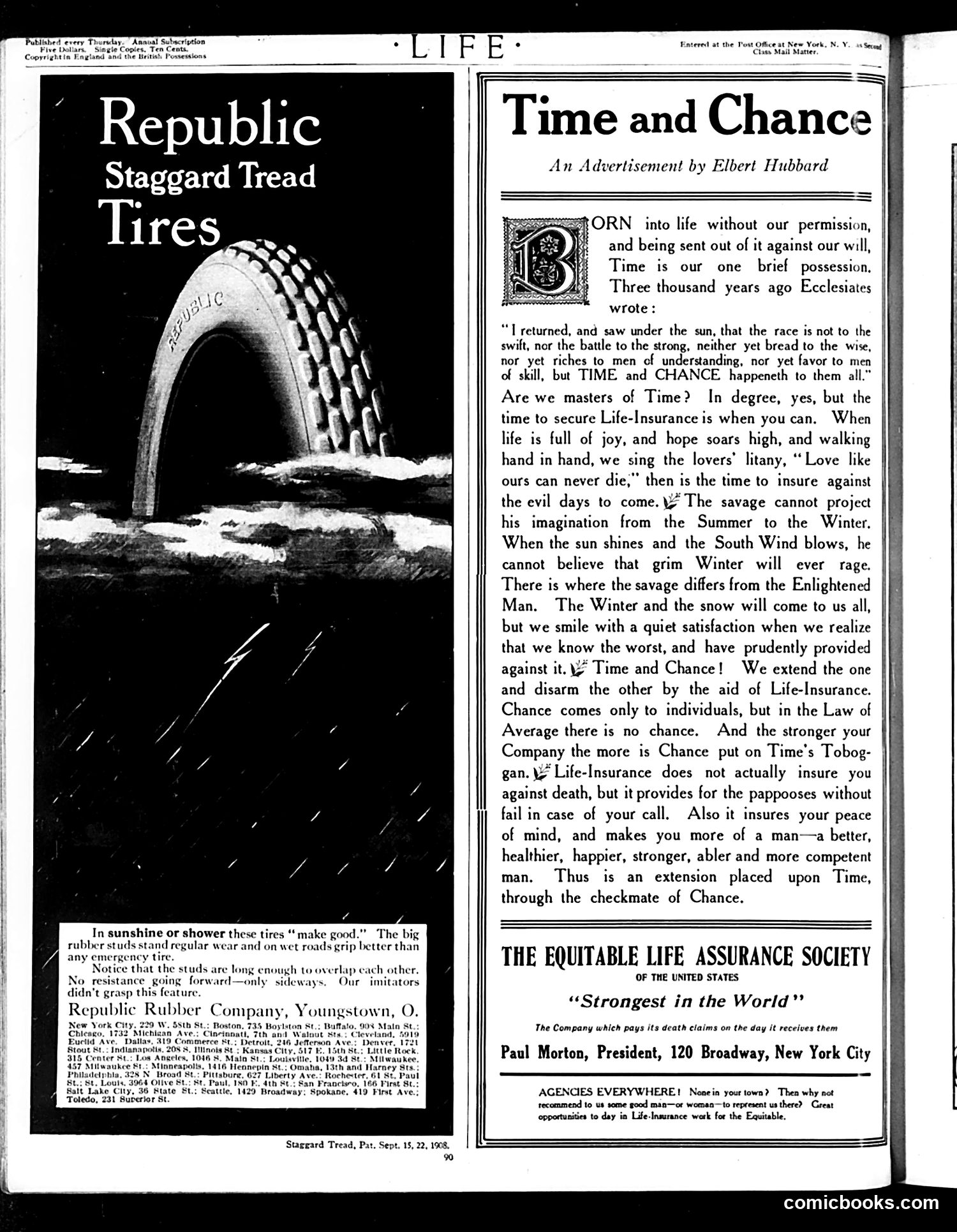 Life — July 21, 1910 — page 2: Life, 1910-07-21