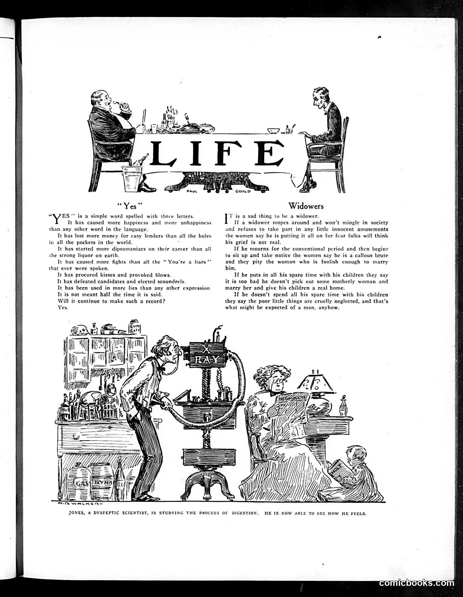 Life — July 21, 1910 — page 7: Life, 1910-07-21