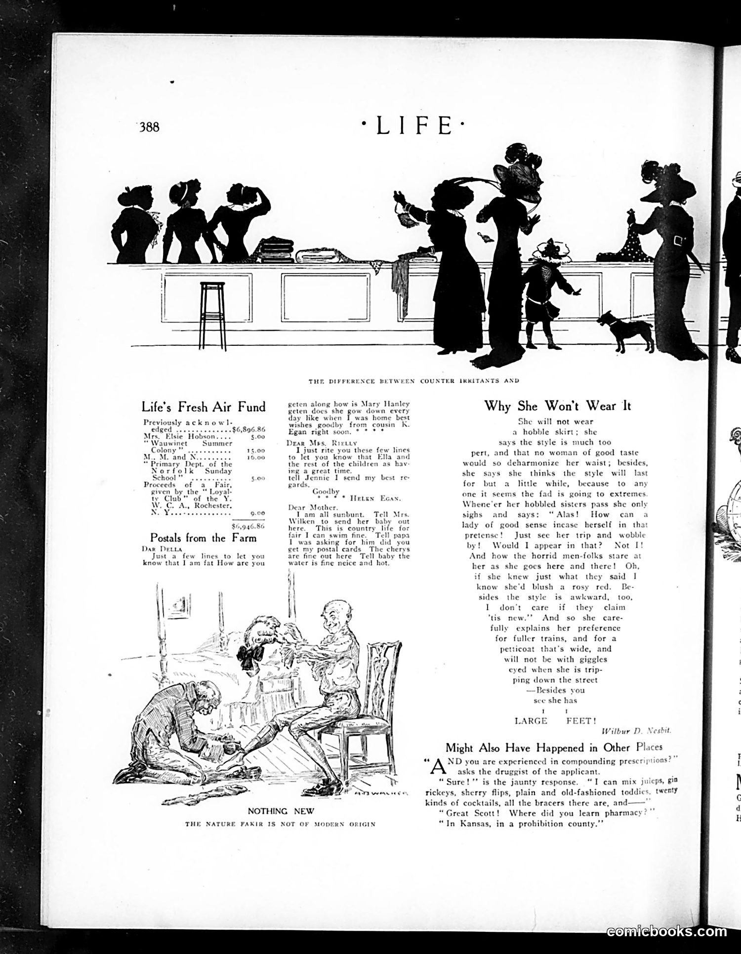 Life — September 8, 1910 — page 12: Life, 1910-09-08
