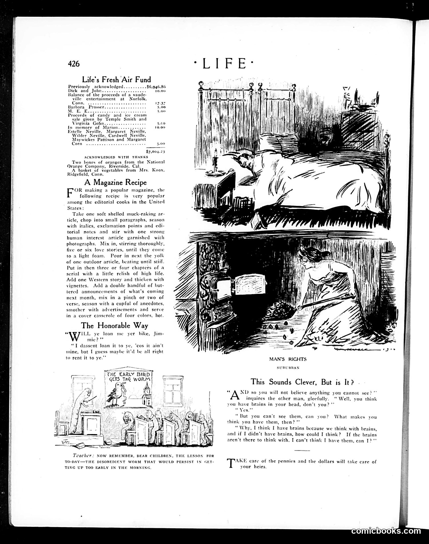 Life — September 15, 1910 — page 10: Life, 1910-09-15