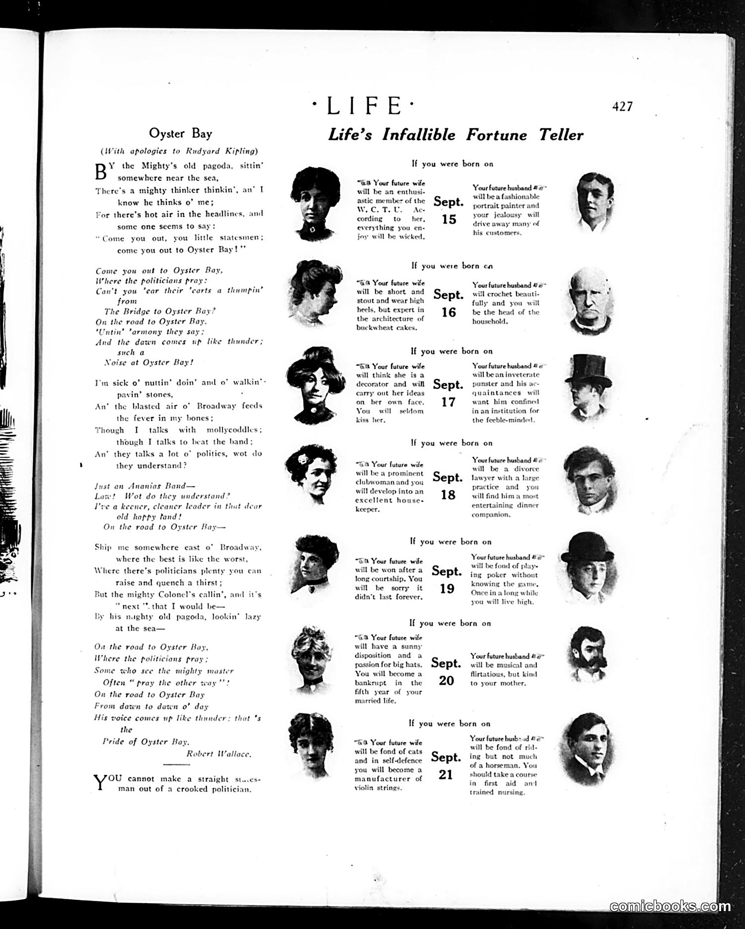 Life — September 15, 1910 — page 11: Life, 1910-09-15