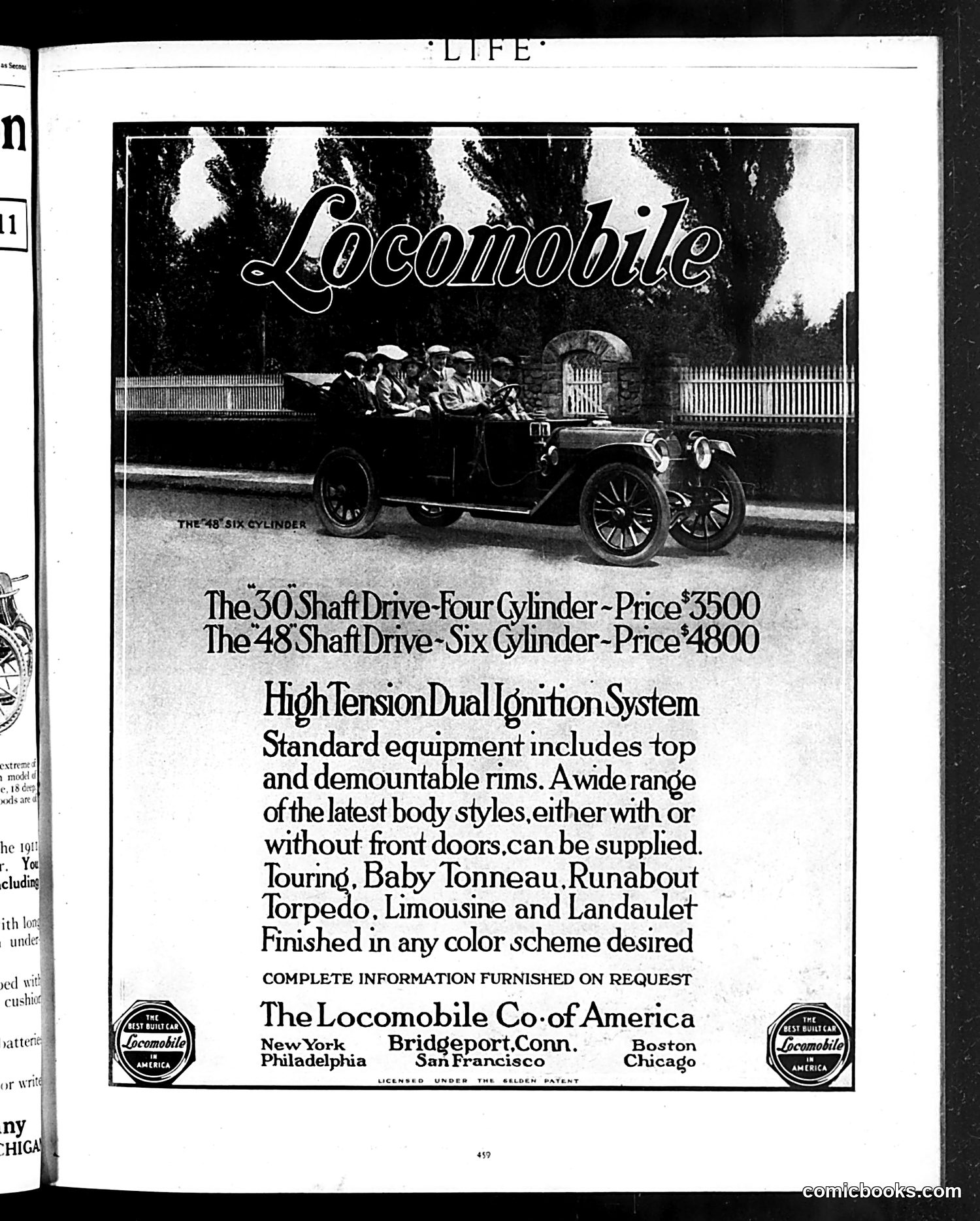 Life — September 22, 1910 — page 3: Life, 1910-09-22