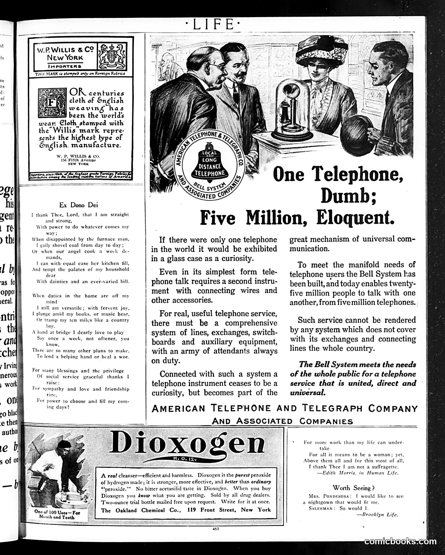 Life — September 22, 1910 — page 7: Life, 1910-09-22