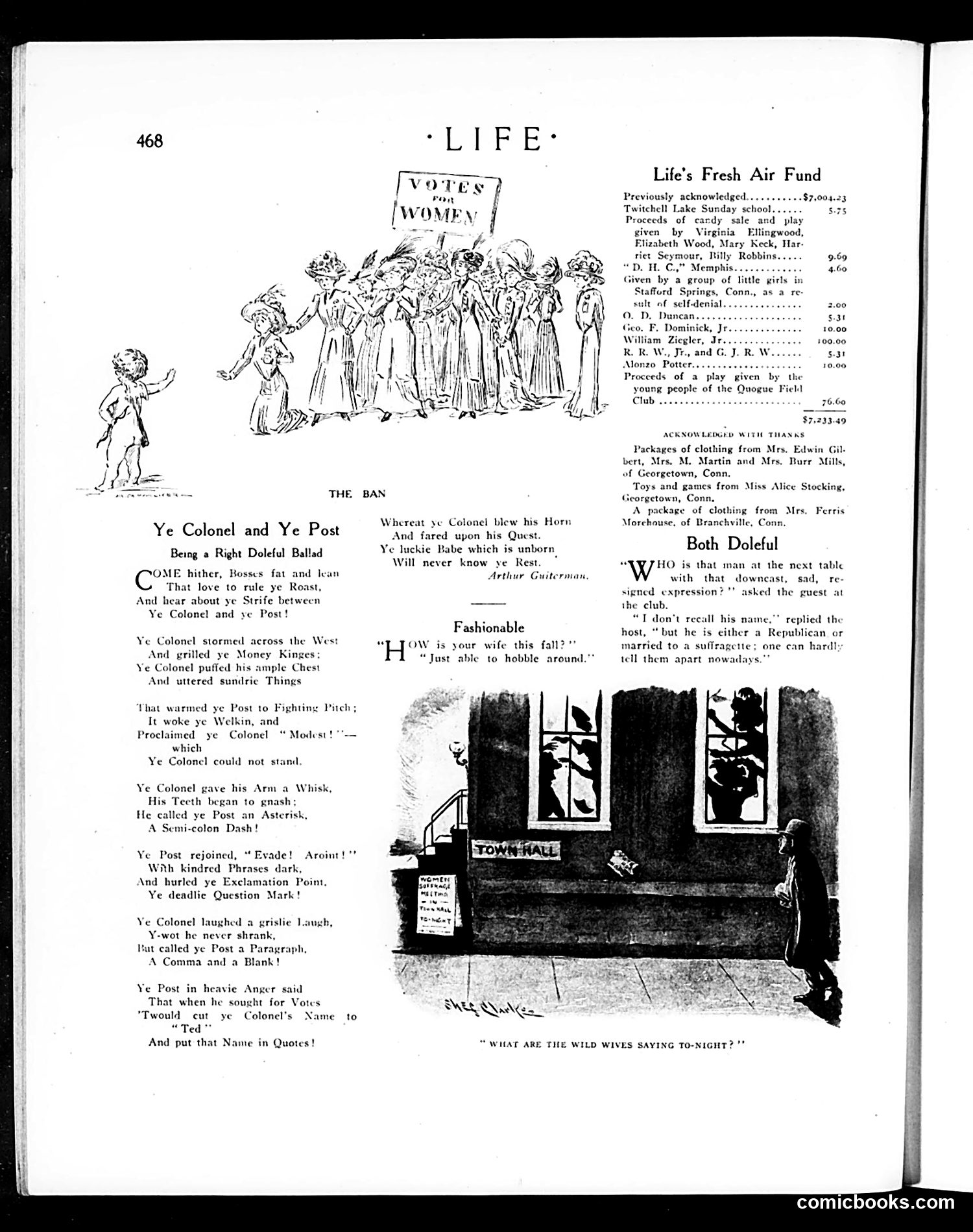 Life — September 22, 1910 — page 12: Life, 1910-09-22