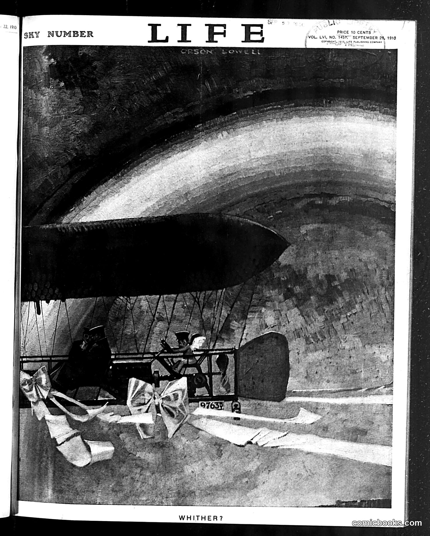 Life — September 29, 1910 — page 1: Life, 1910-09-29