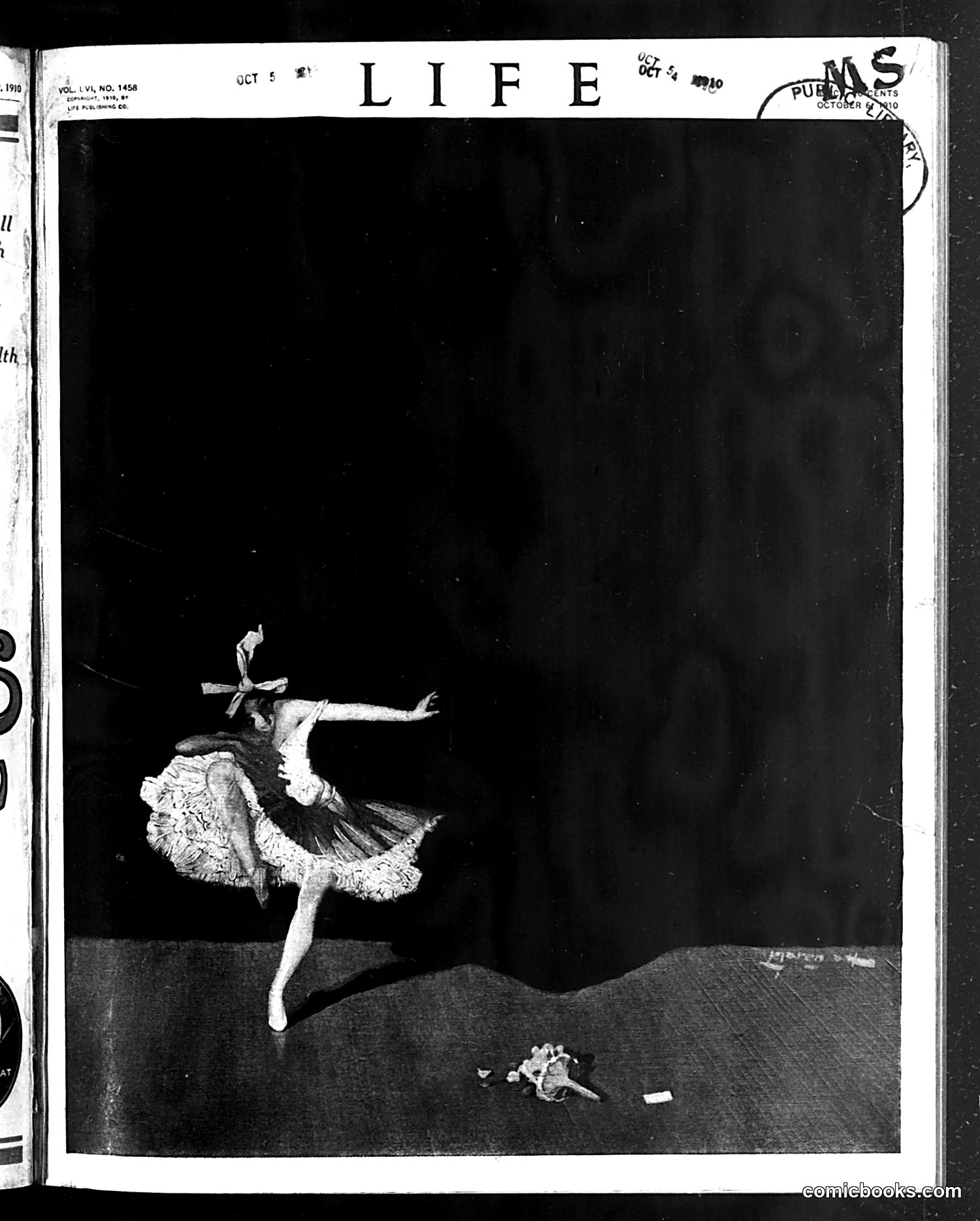 Life — October 6, 1910 — page 1: Life, 1910-10-06