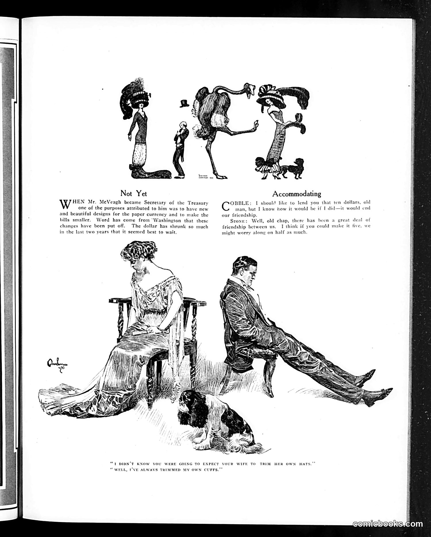 Life — October 13, 1910 — page 9: Life, 1910-10-13