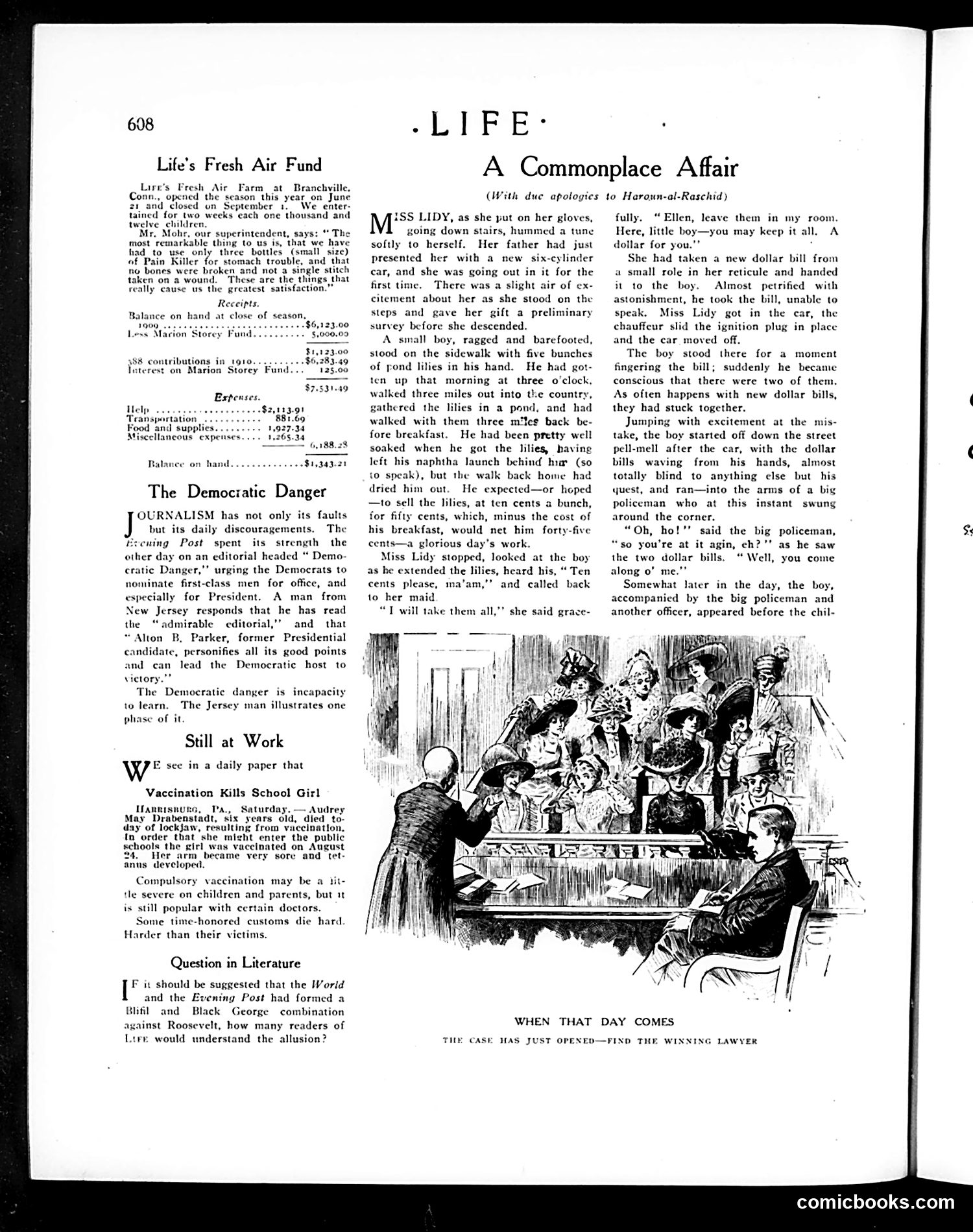 Life — October 13, 1910 — page 12: Life, 1910-10-13