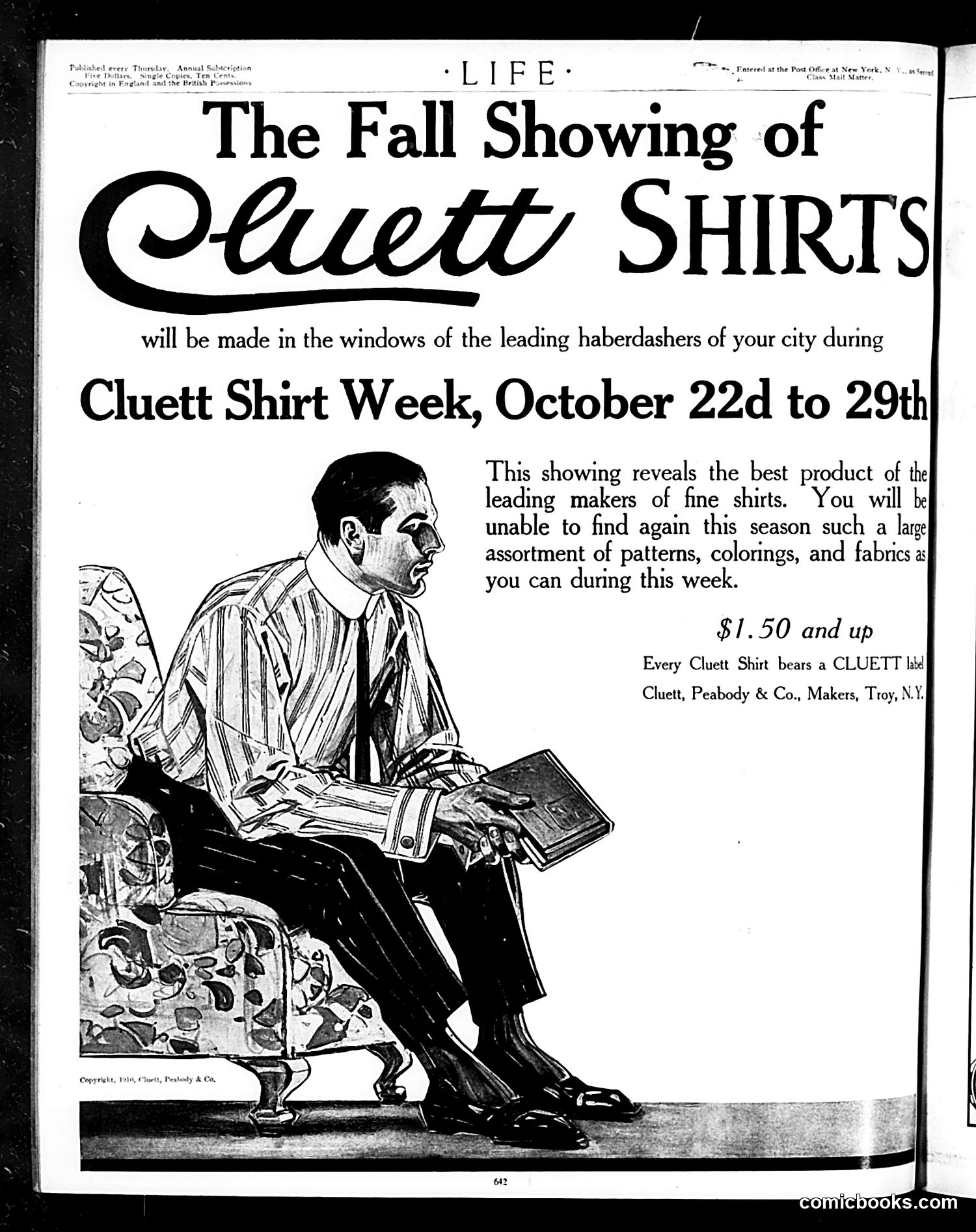 Life — October 20, 1910 — page 2: Life, 1910-10-20