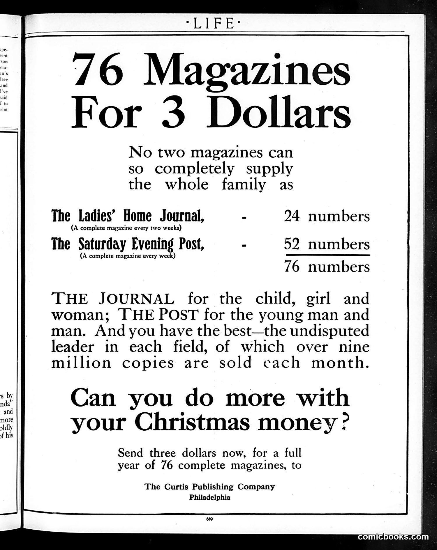 Life — October 27, 1910 — page 5: Life, 1910-10-27