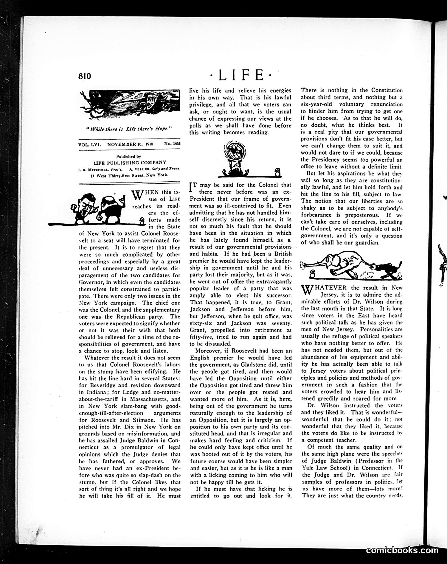 Life — November 10, 1910 — page 10: Life, 1910-11-10
