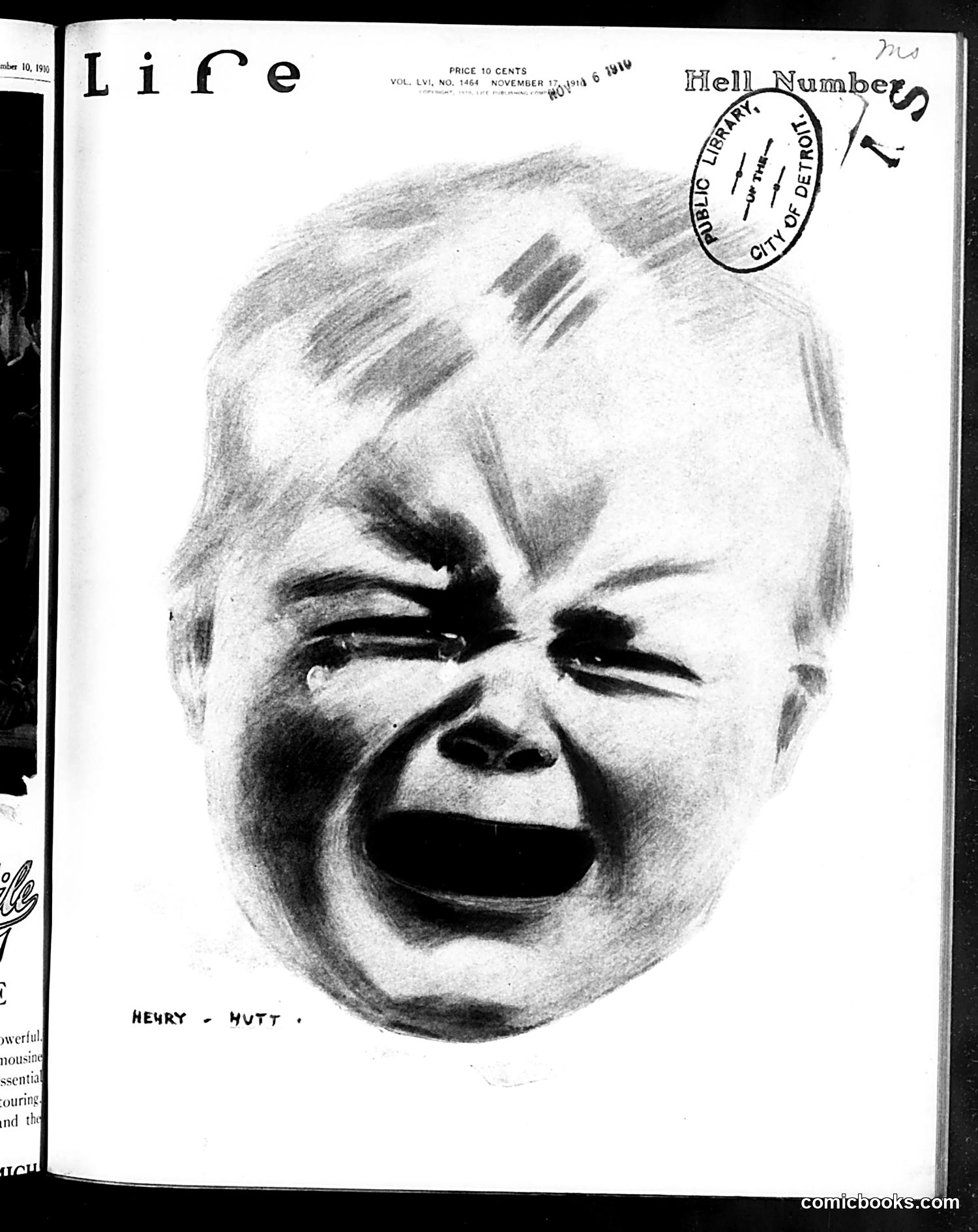 Life — November 17, 1910 — page 1: Life, 1910-11-17