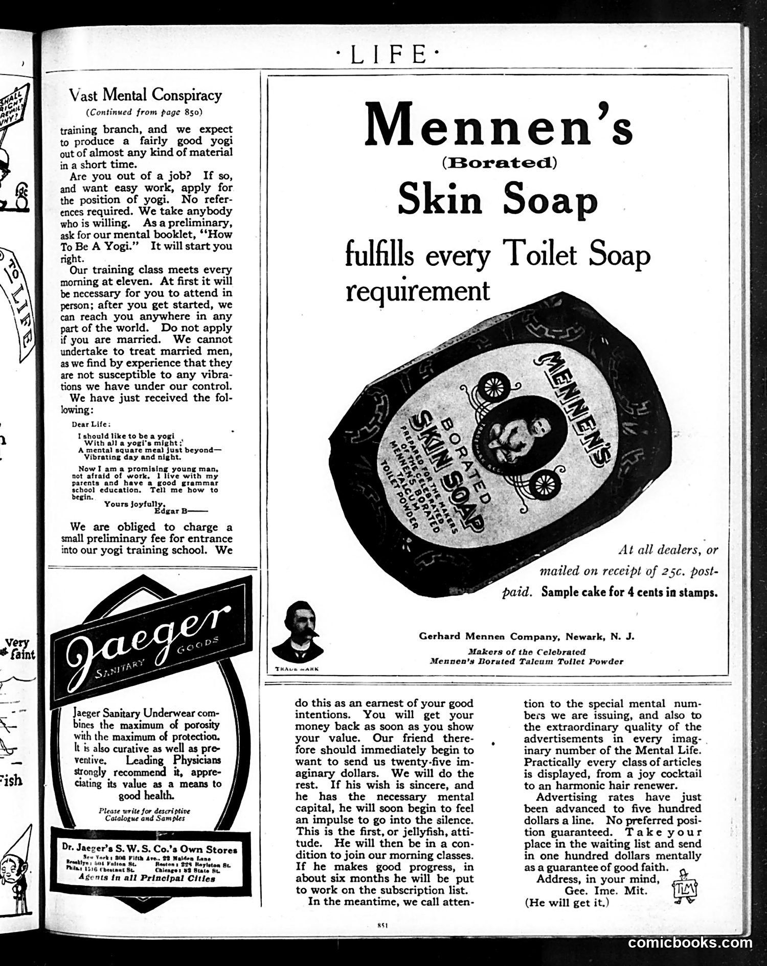 Life — November 17, 1910 — page 7: Life, 1910-11-17
